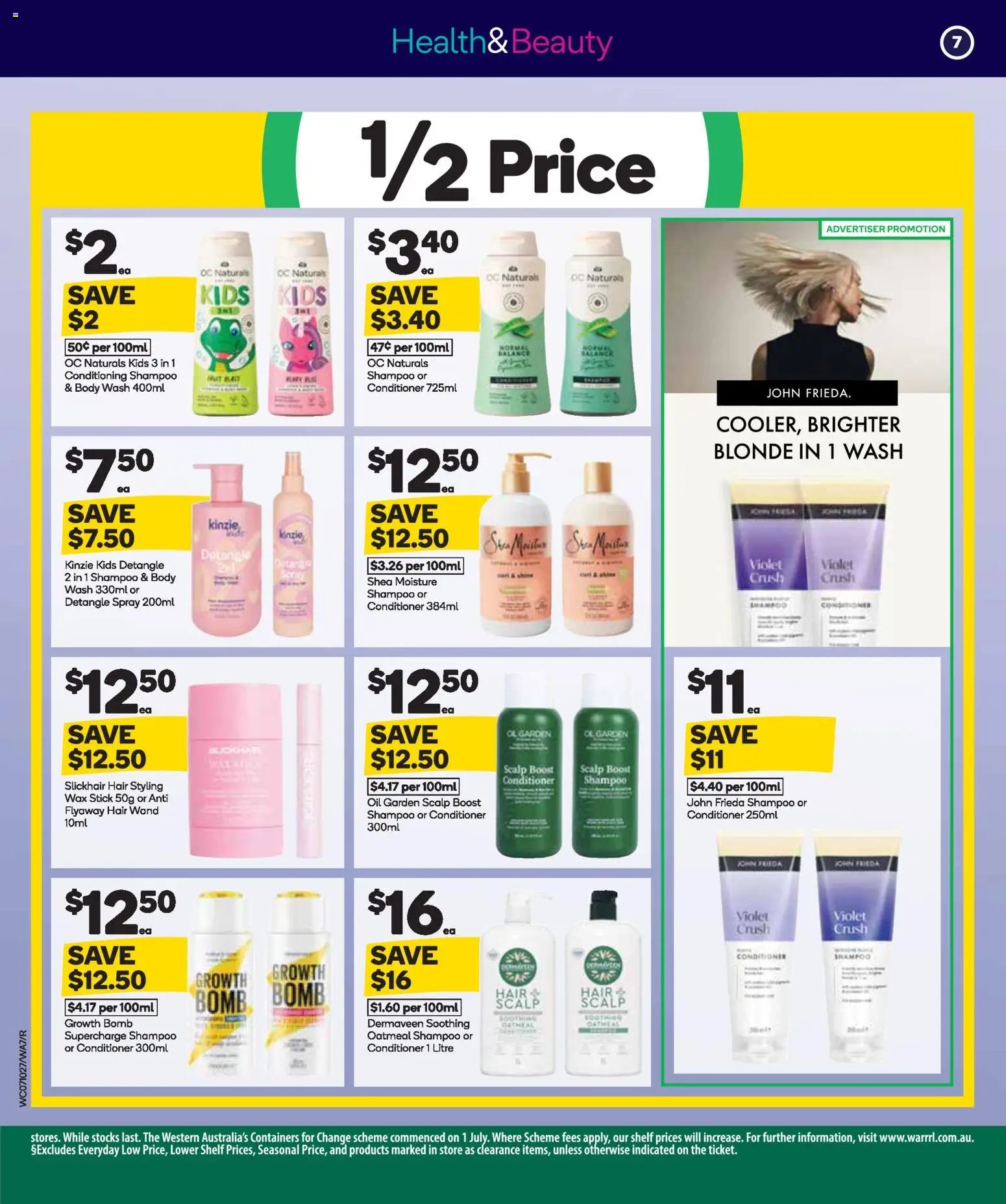 Woolworths catalogue from 07/10/2026 Woolworths Spring Health & Beauty Catalogue WA