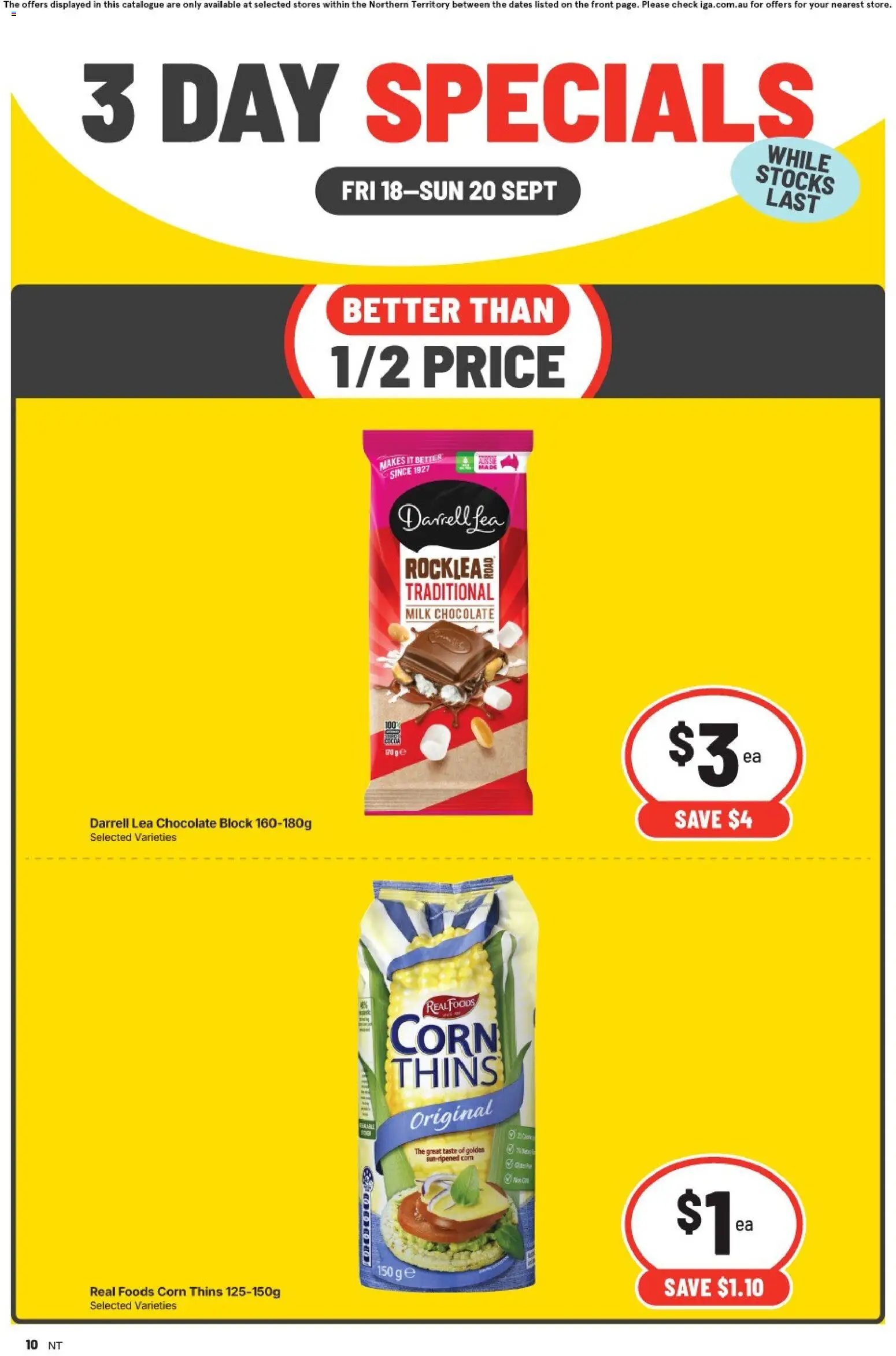 IGA catalogue from 18/09/2026 IGA catalogue Zuccoli