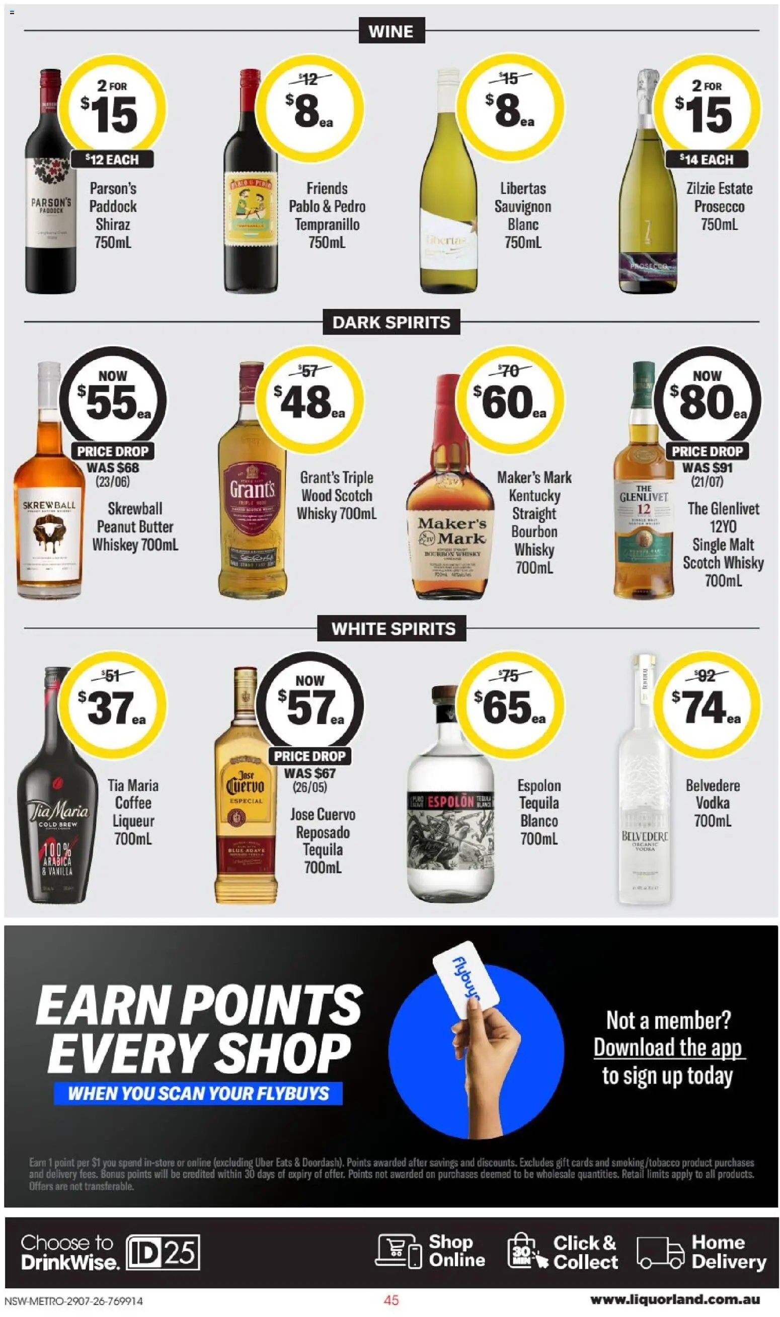 Liquorland catalogue from 29/07/2026 Liquorland OS 29/07 - NSW Metro