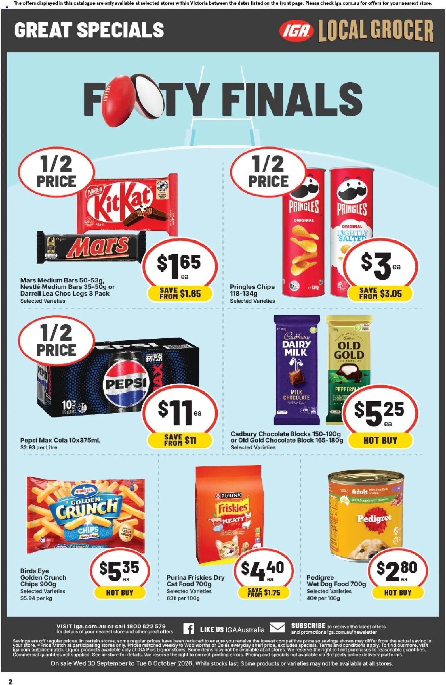 IGA catalogue from 30/09/2026 IGA catalogue Local Grocer Abbotsford