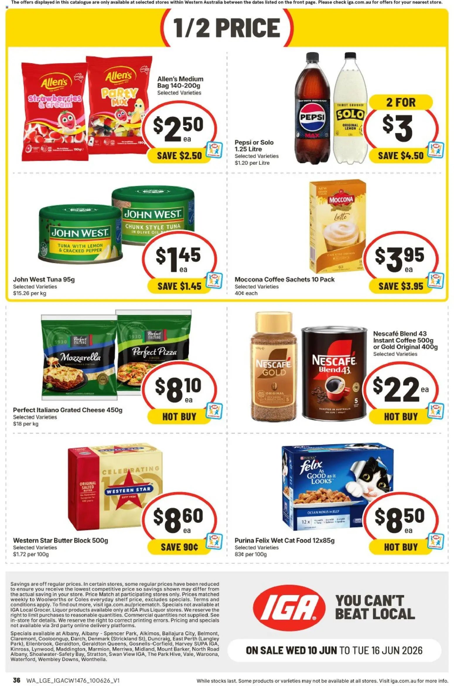 IGA catalogue from 10/06/2026 IGA catalogue WA