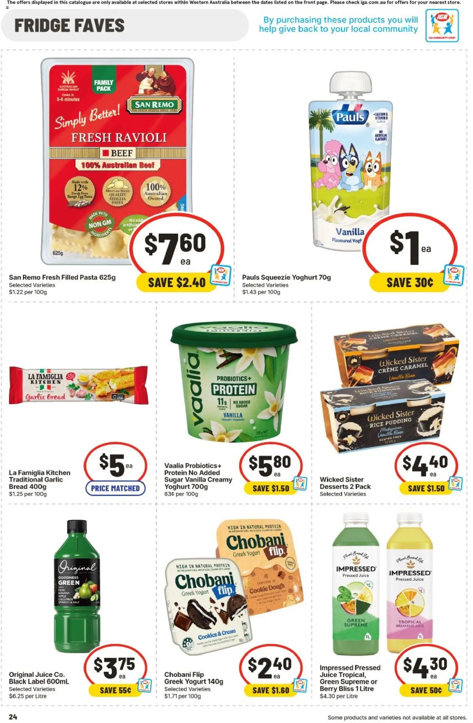 IGA catalogue from 10/06/2026 IGA catalogue WA