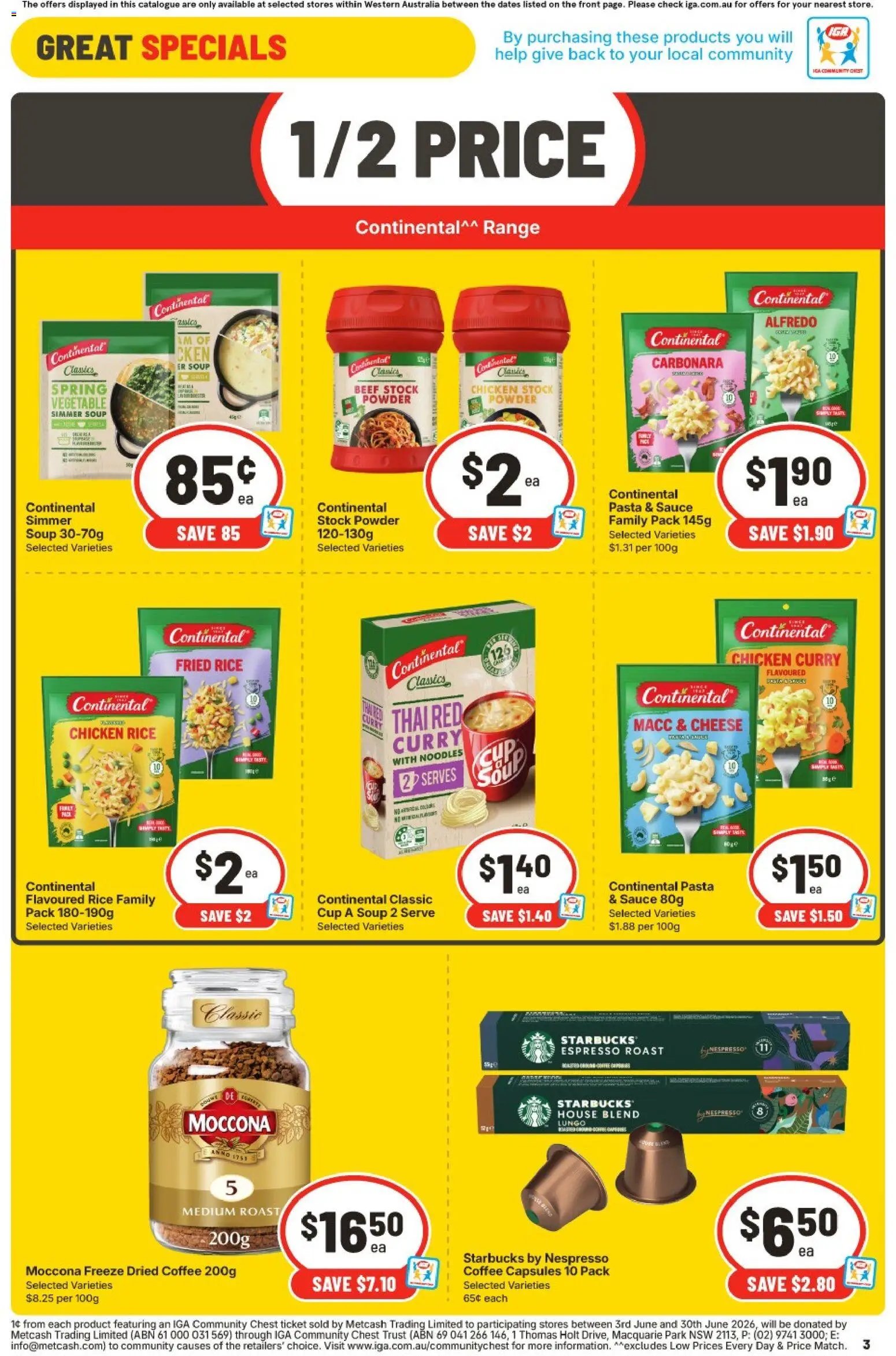 IGA catalogue from 10/06/2026 IGA catalogue WA