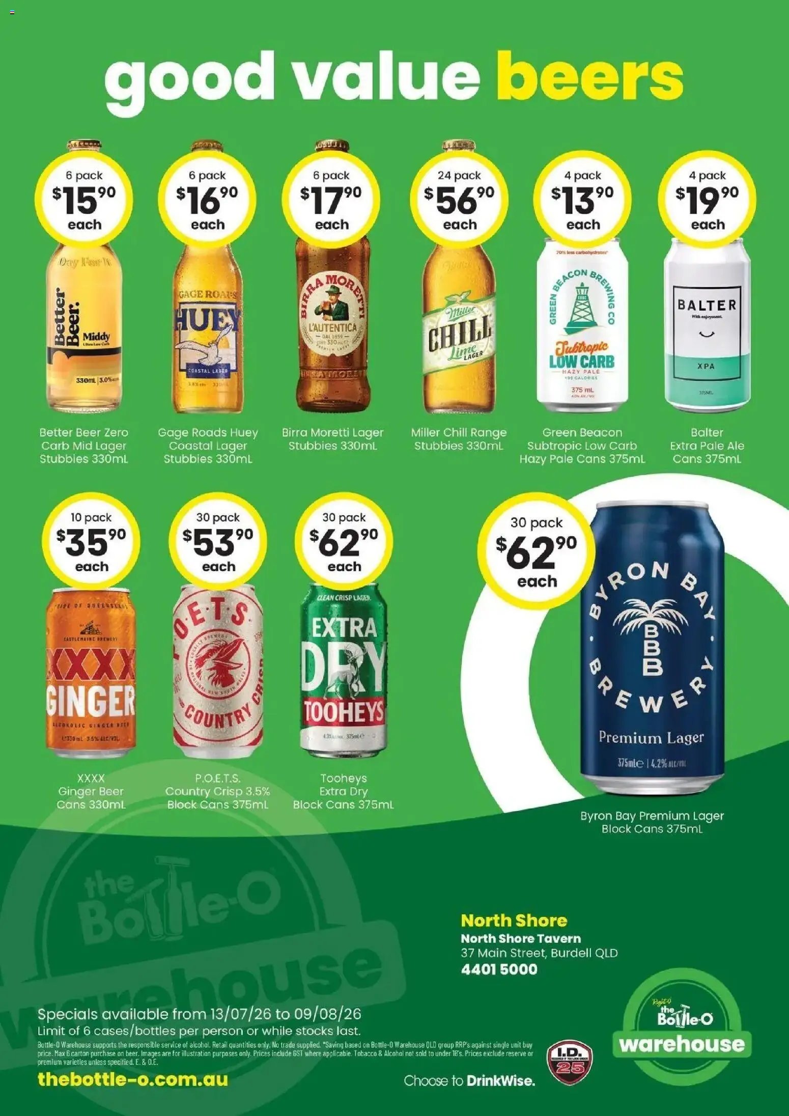 The Bottle-O catalogue from 12/07/2026 The Bottle-O catalogue Burdell