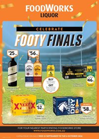 Foodworks catalogue from 23/09/2026 Foodworks catalogue Liquor VIC