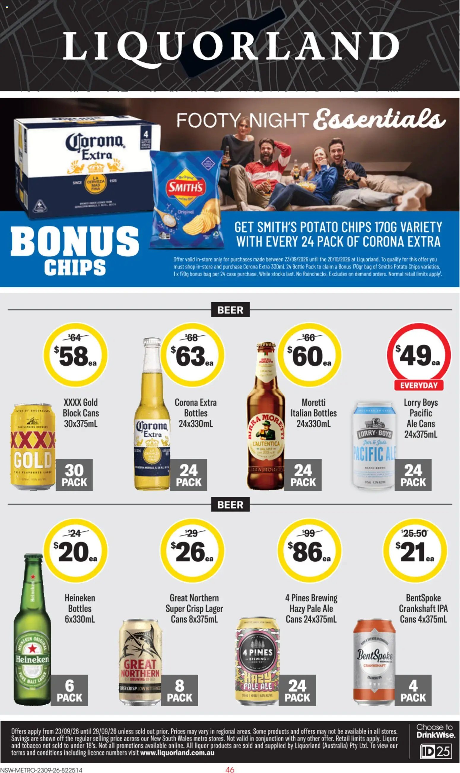 Liquorland catalogue from 23/09/2026 Liquorland catalogue