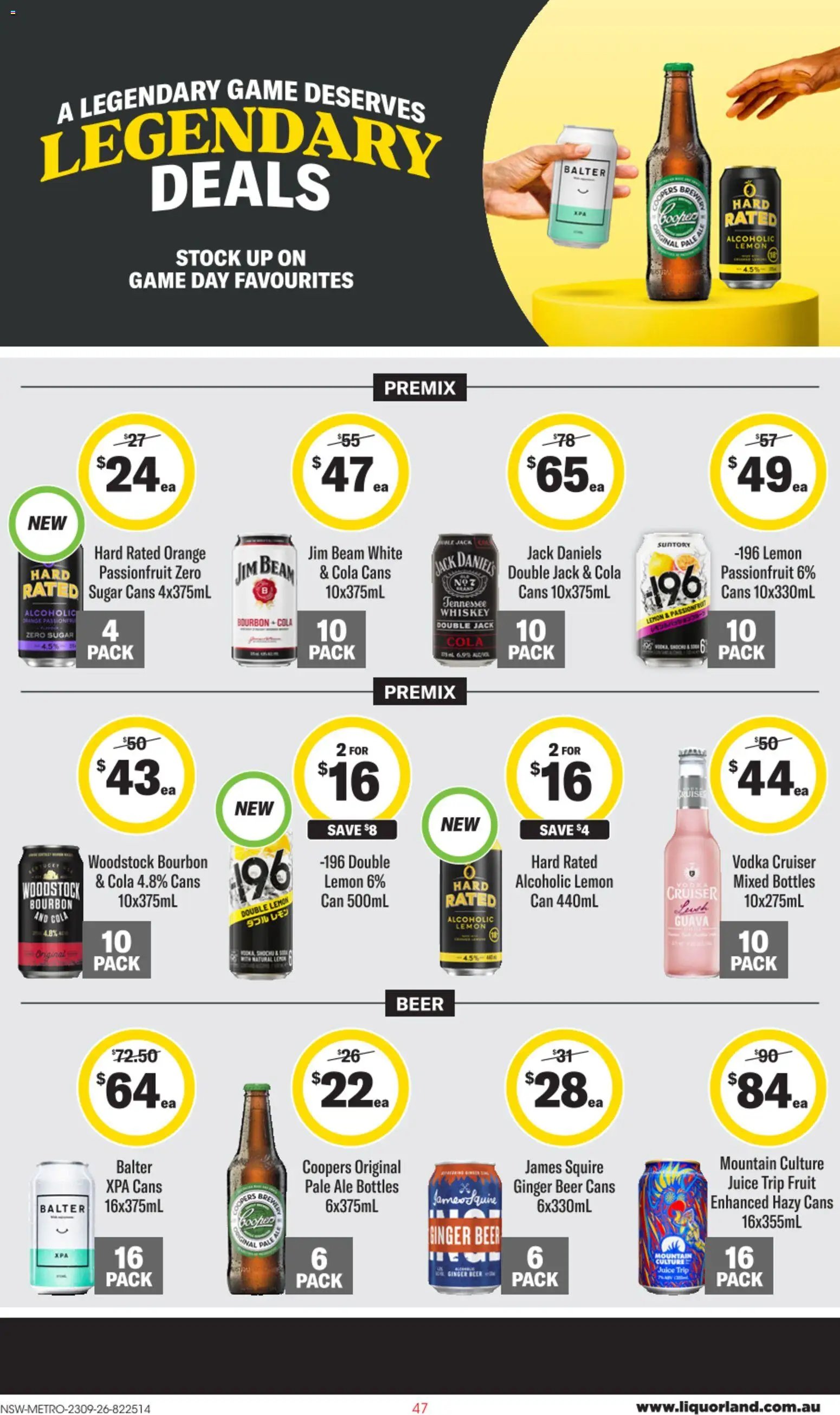Liquorland catalogue from 23/09/2026 Liquorland catalogue