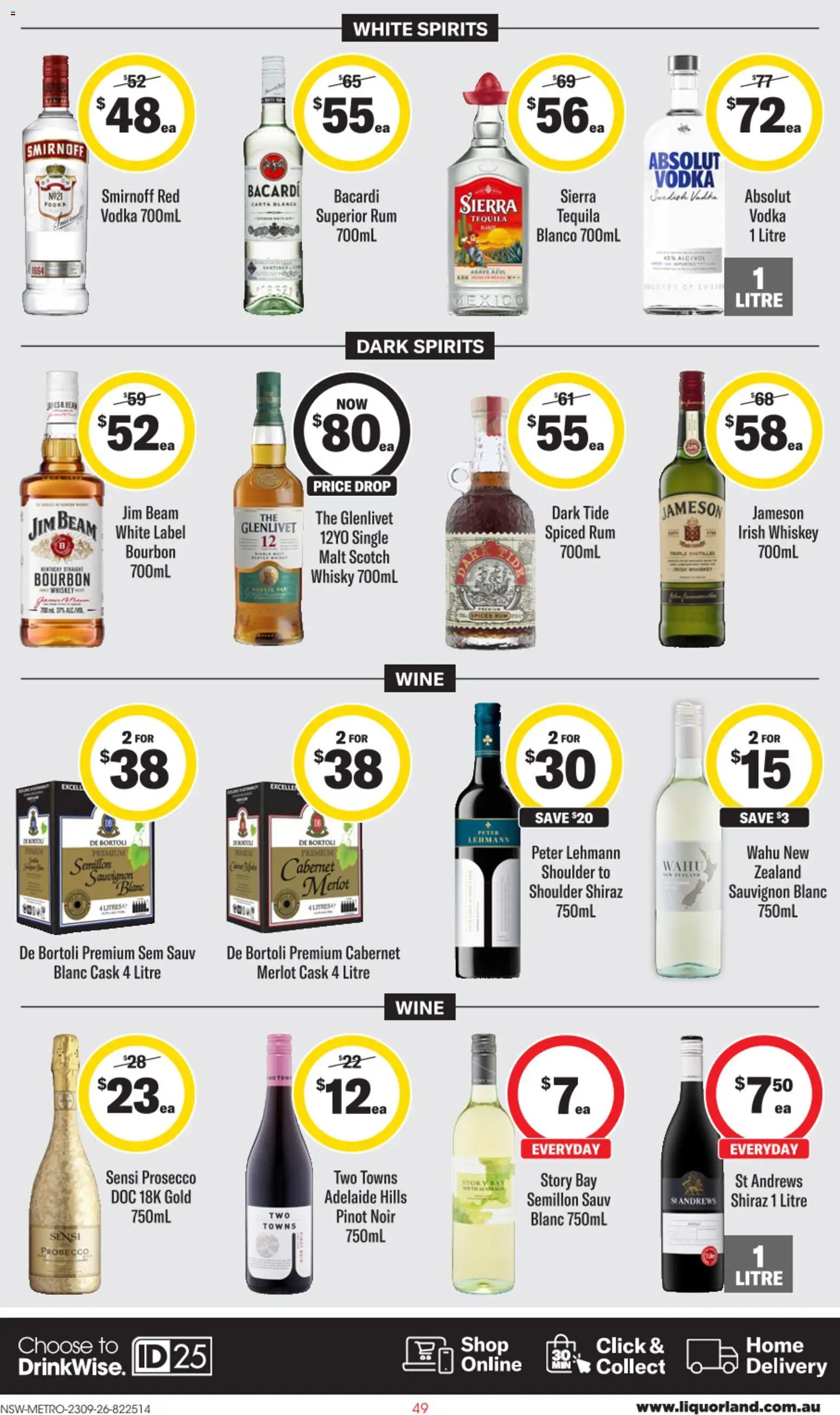Liquorland catalogue from 23/09/2026 Liquorland catalogue
