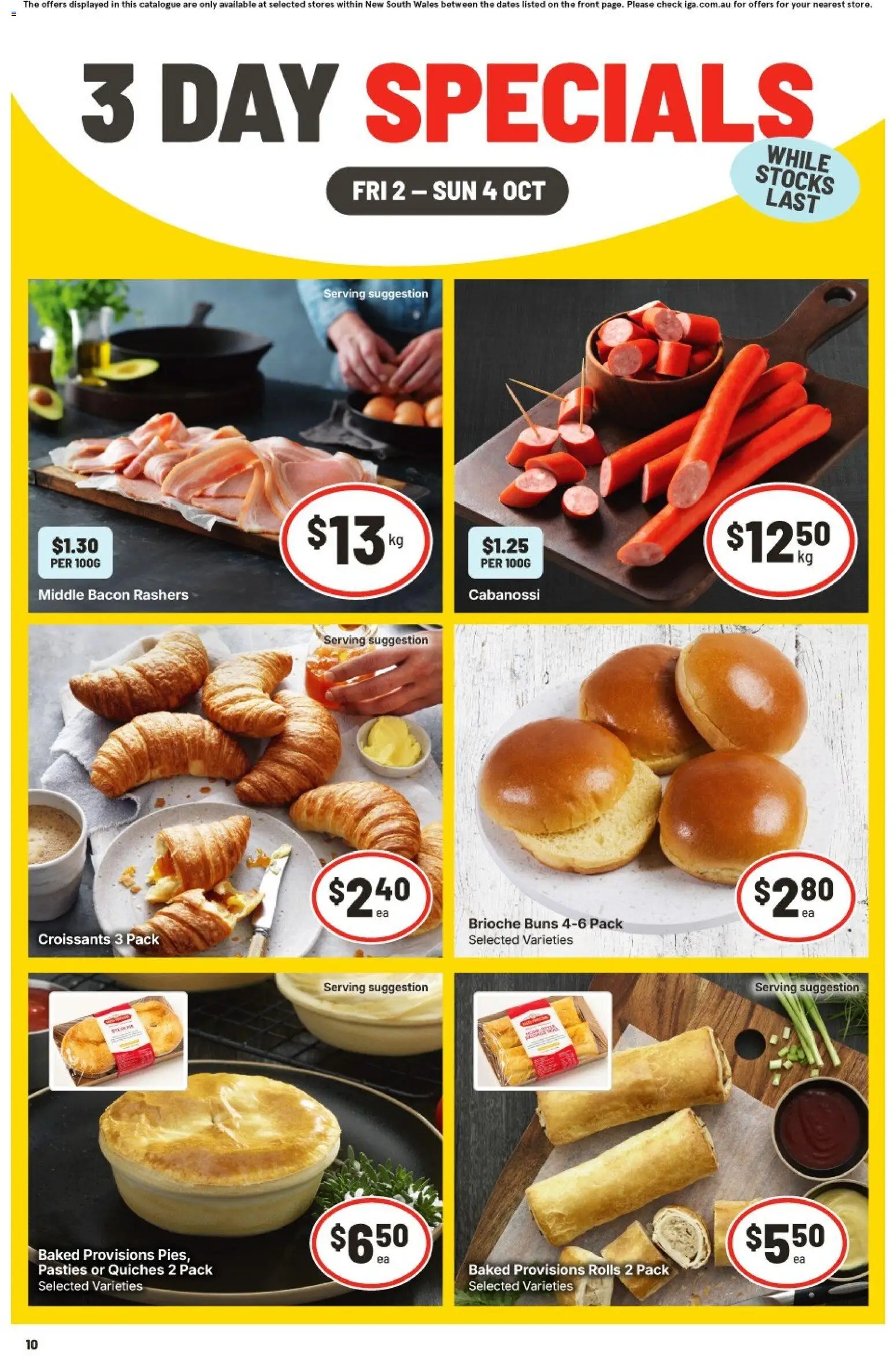 IGA catalogue from 02/10/2026 IGA catalogue 3Day Specials Hackett