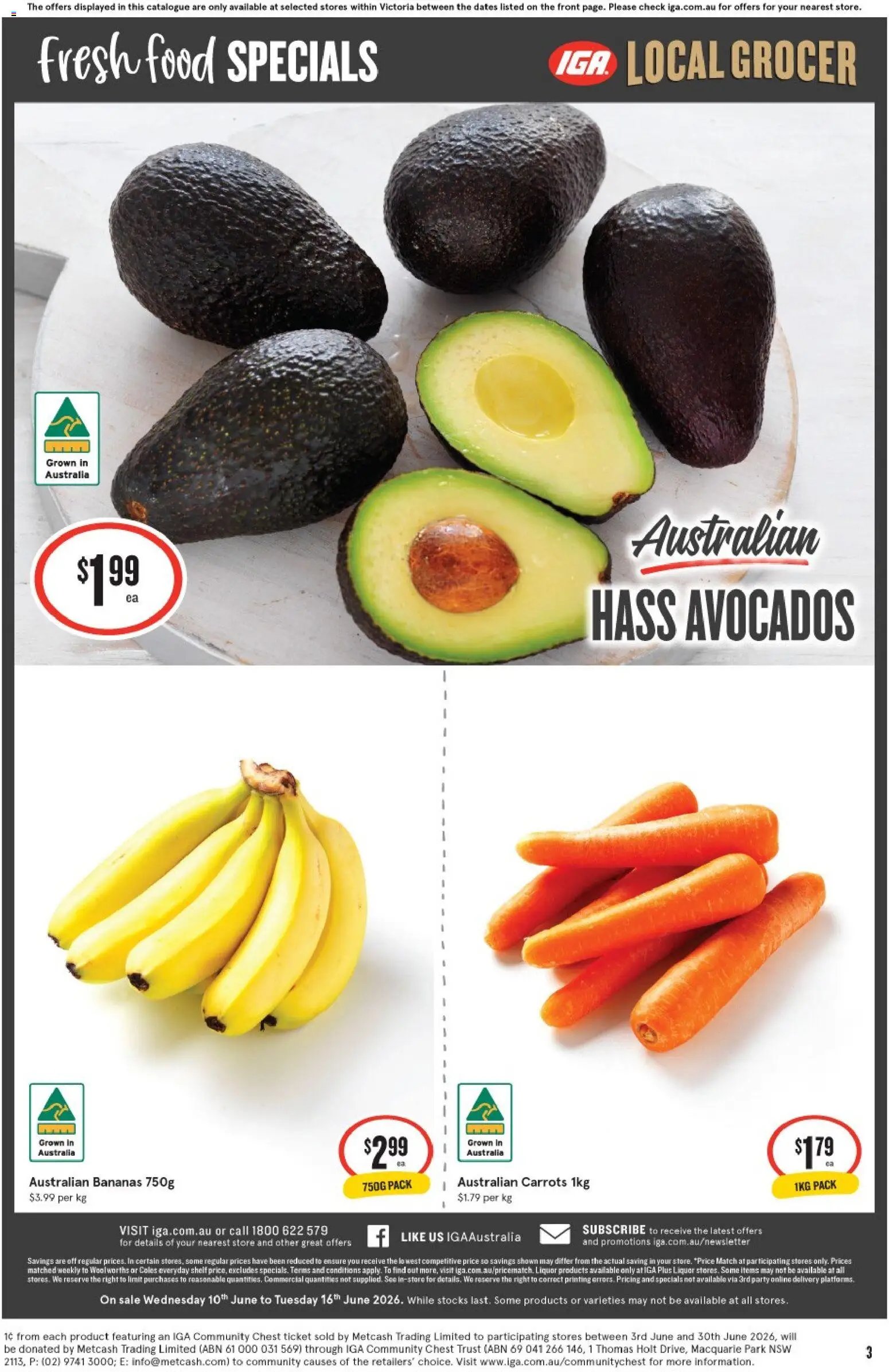 IGA catalogue from 10/06/2026 IGA Local Grocer VIC