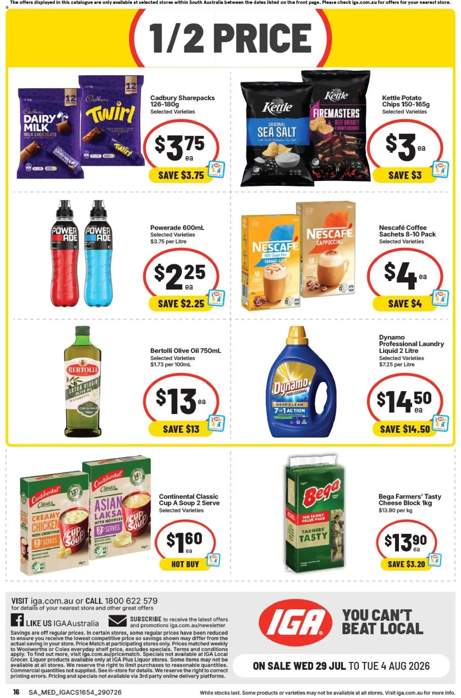 IGA catalogue from 29/07/2026 IGA catalogue SA