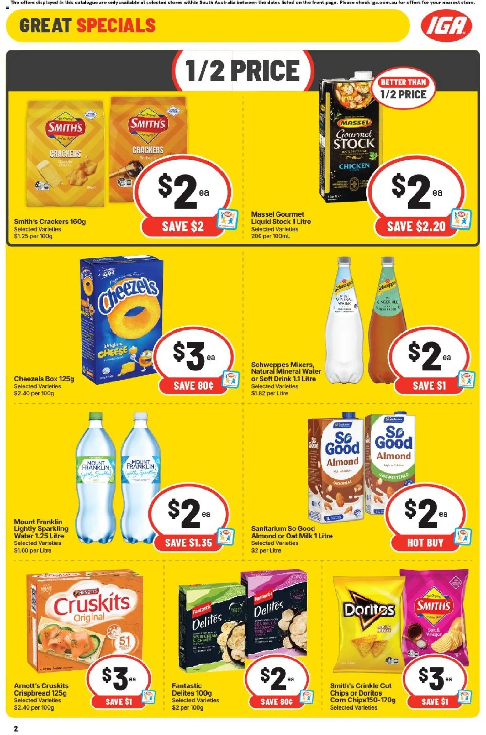 IGA catalogue from 29/07/2026 IGA catalogue SA