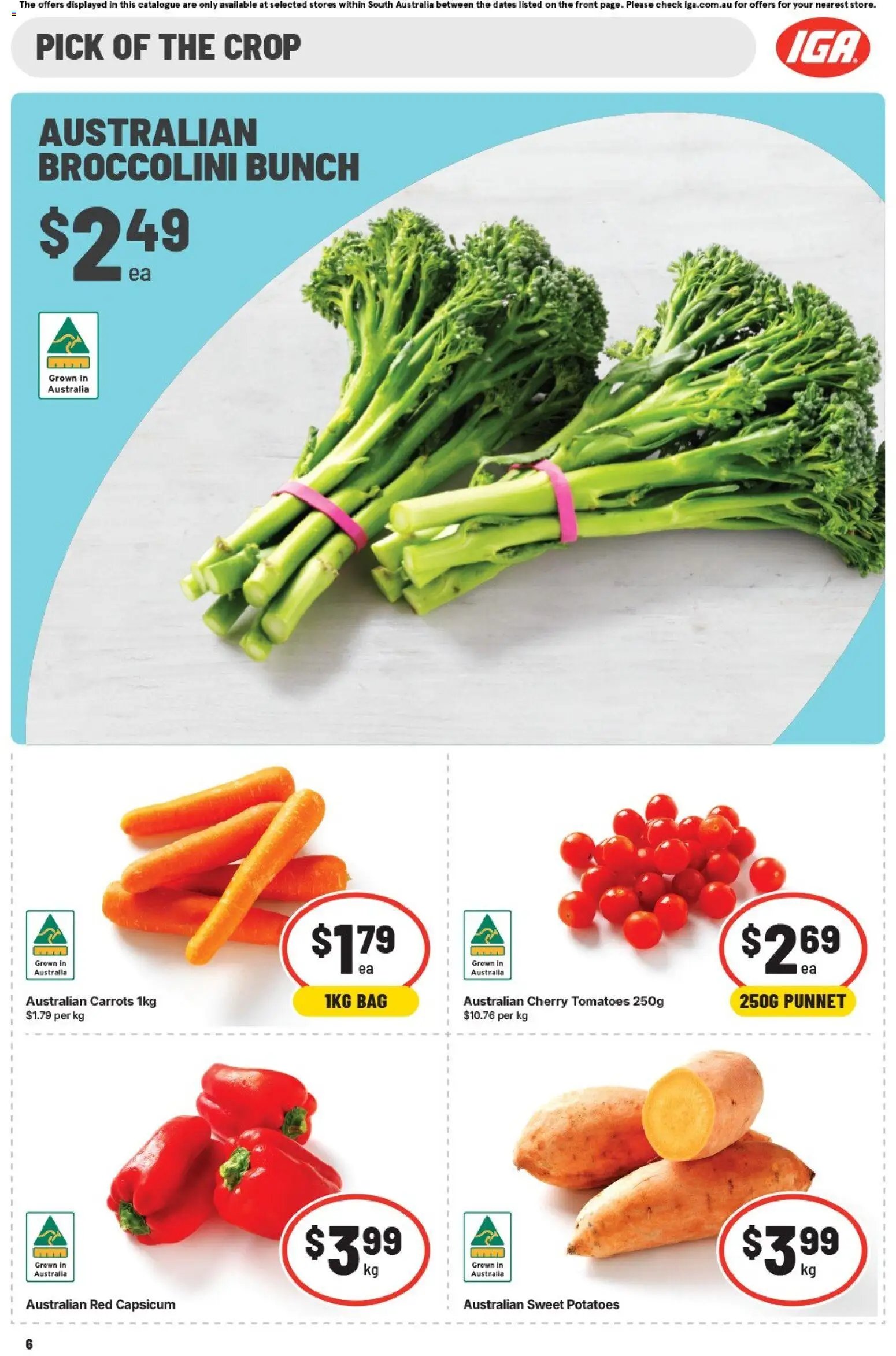 IGA catalogue from 29/07/2026 IGA catalogue SA