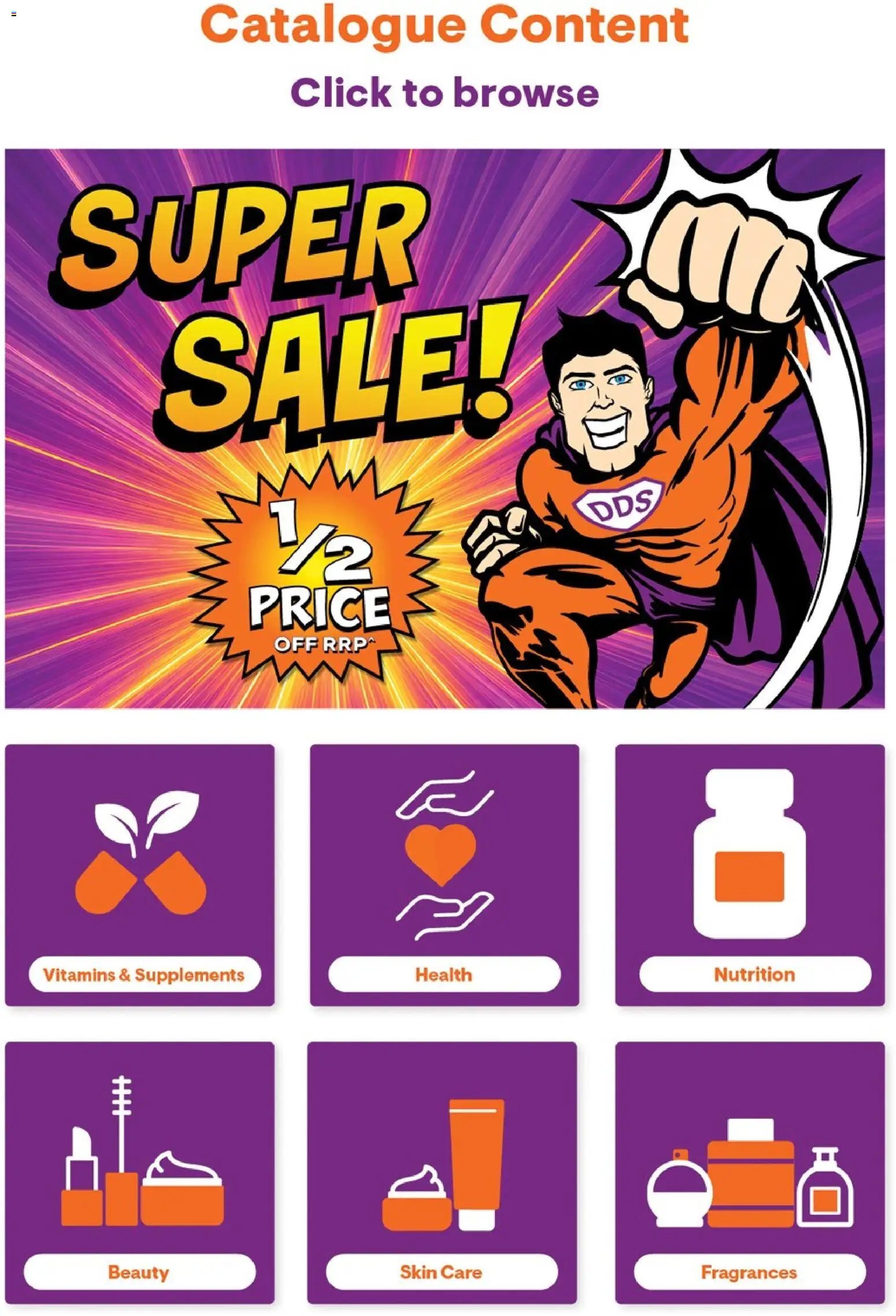 Discount Drug Stores catalogue from 06/08/2026 Discount Drug Stores catalogue
