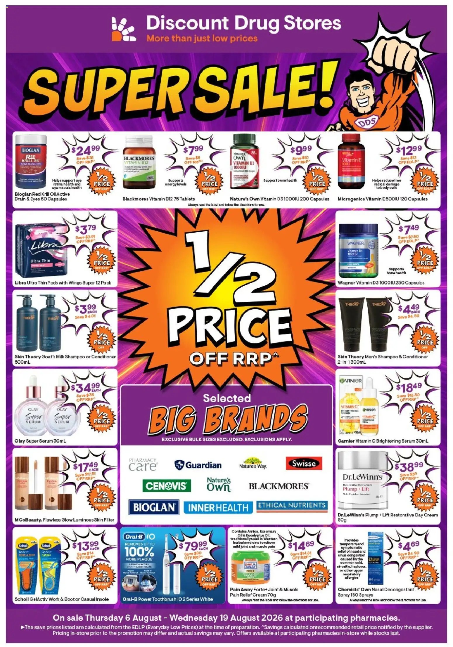 Discount Drug Stores catalogue from 06/08/2026 Discount Drug Stores catalogue
