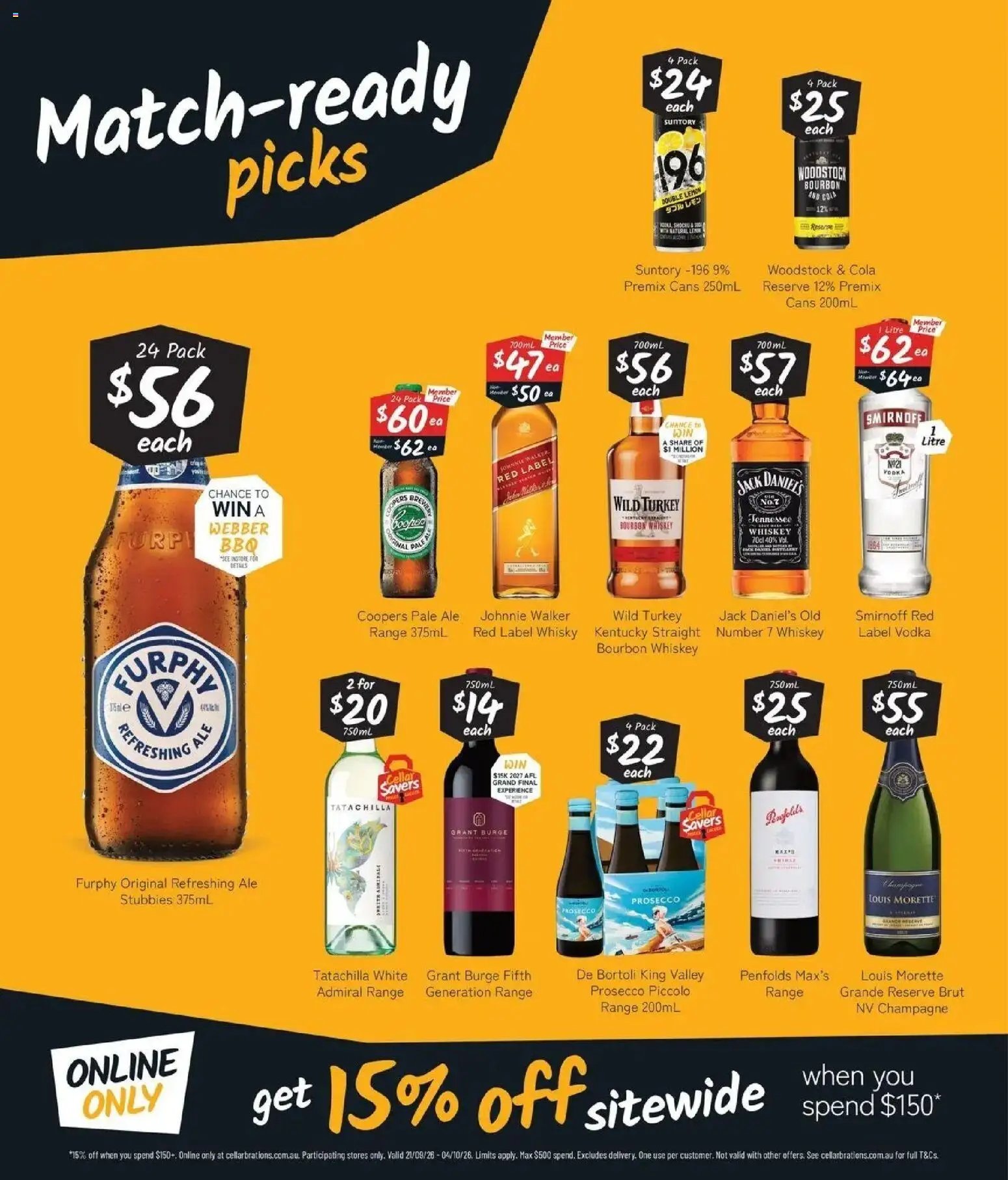 Cellarbrations catalogue from 21/09/2026 Cellarbrations catalogue Pakenham