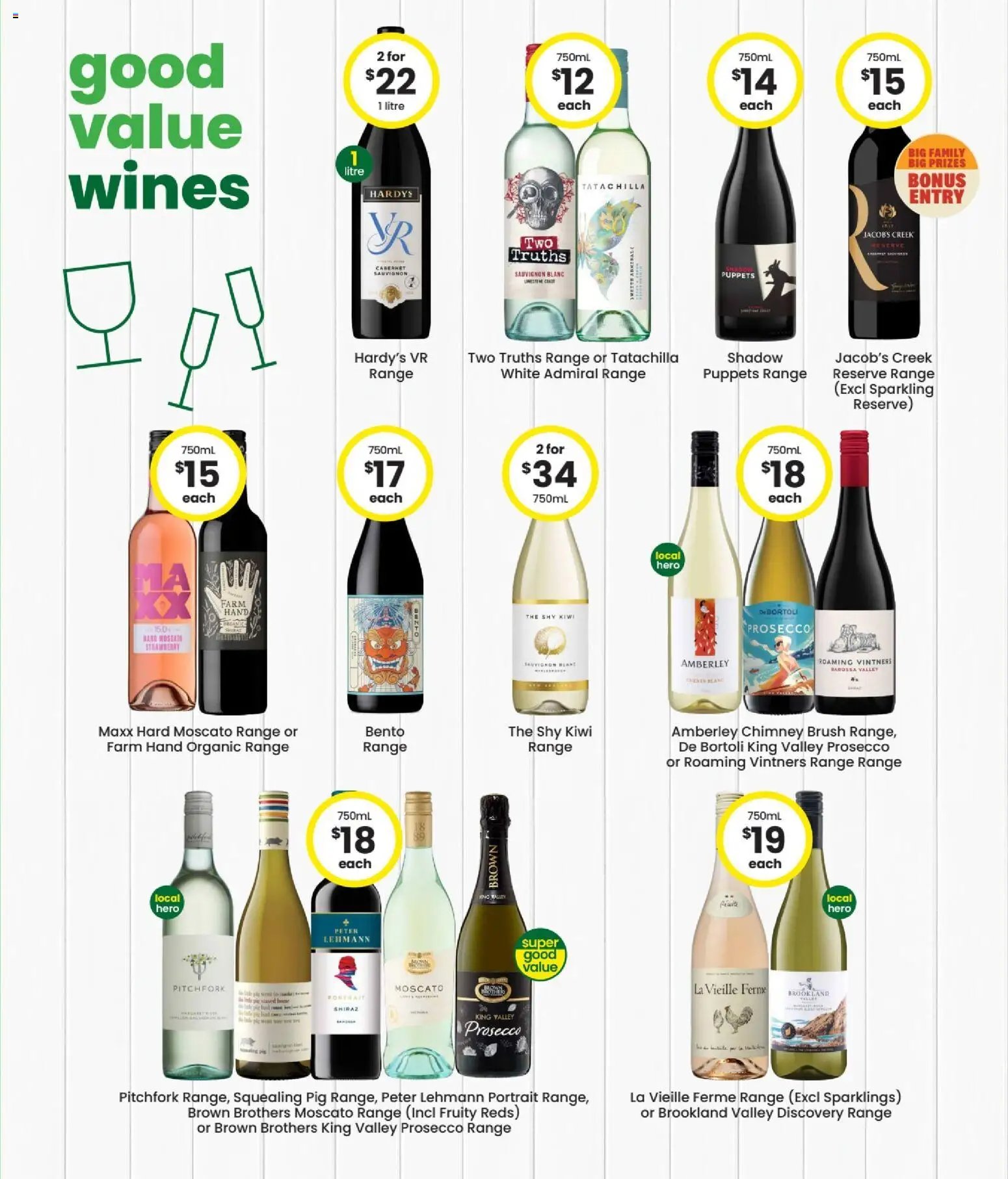 The Bottle-O catalogue from 06/07/2026 The Bottle-O catalogue BREMER BAY