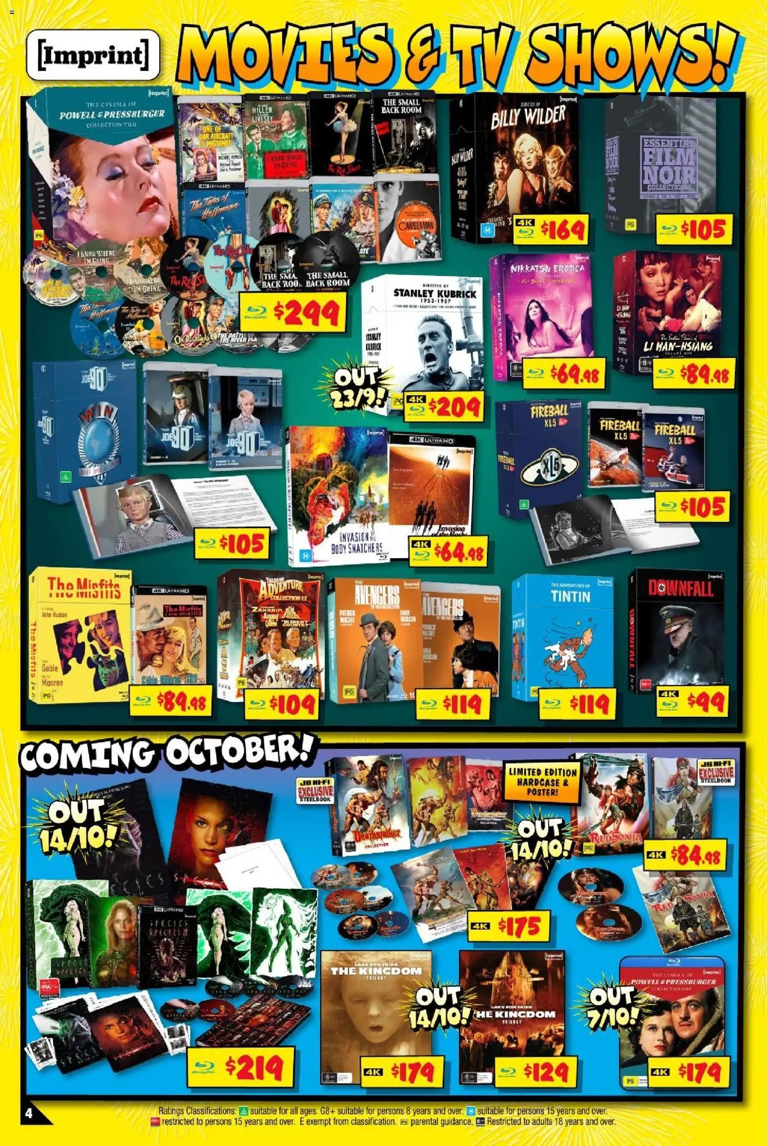 JB Hi-Fi catalogue from 17/09/2026 JB Hi-Fi Entertainment Extravaganza
