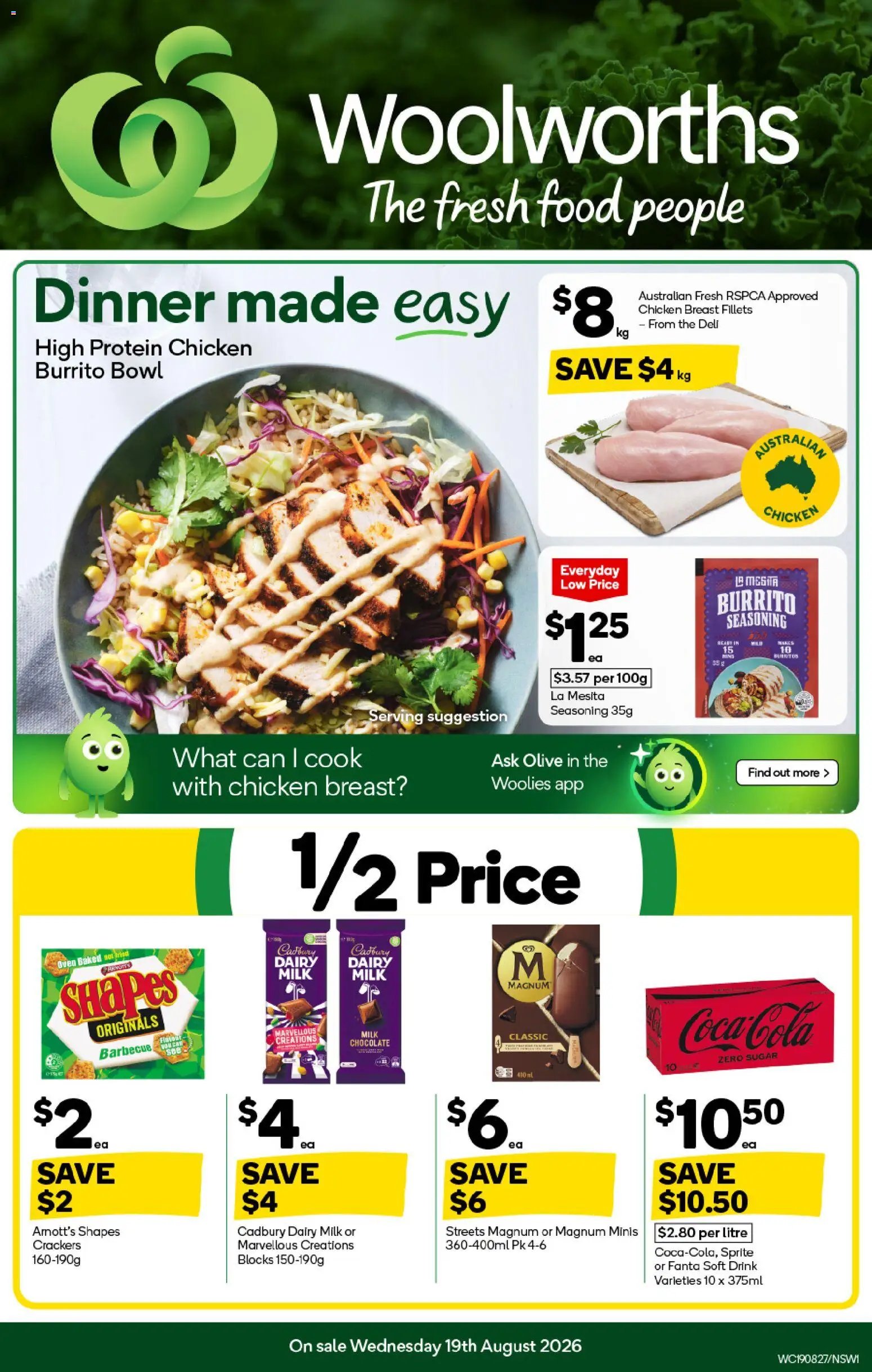 Woolworths catalogue from 19/08/2026 Woolworths catalogue