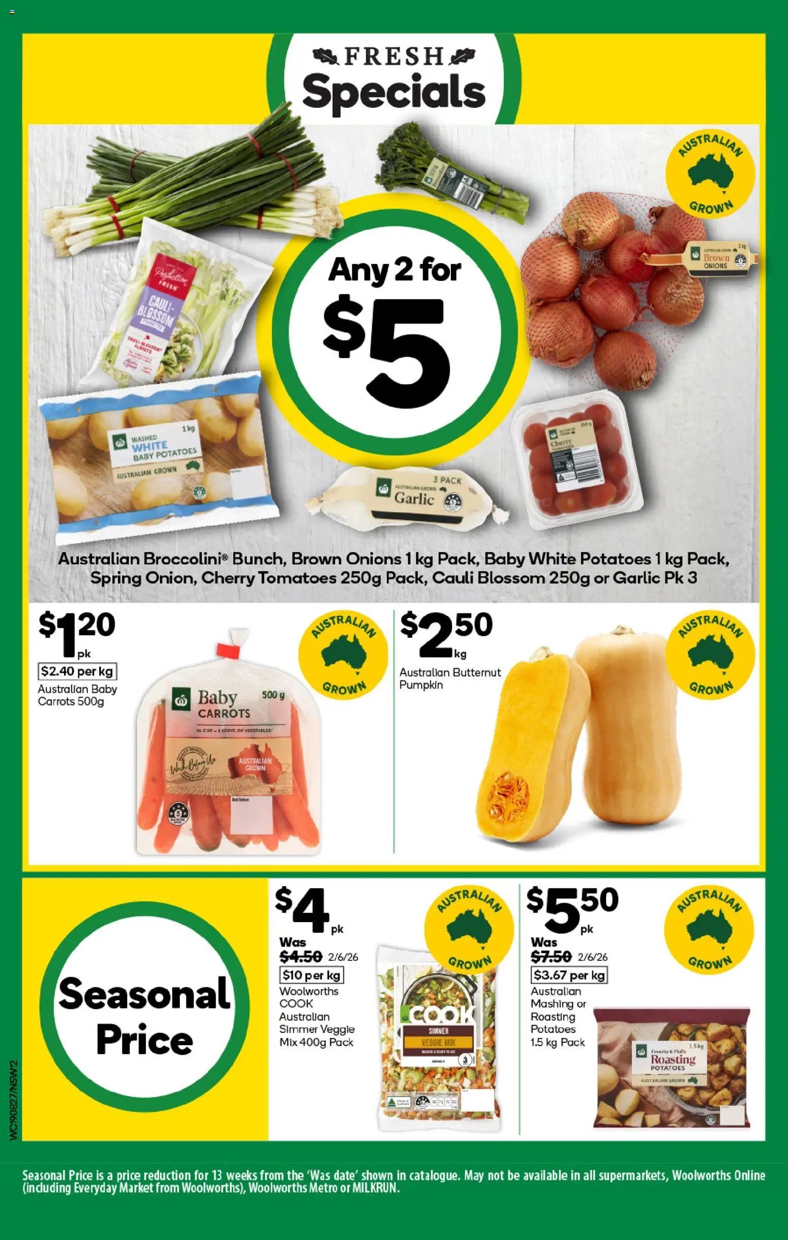 Woolworths catalogue from 19/08/2026 Woolworths catalogue