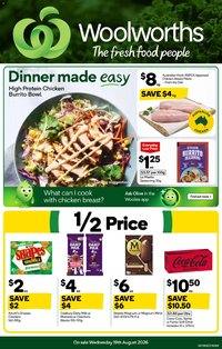 Woolworths catalogue from 19/08/2026 Woolworths catalogue