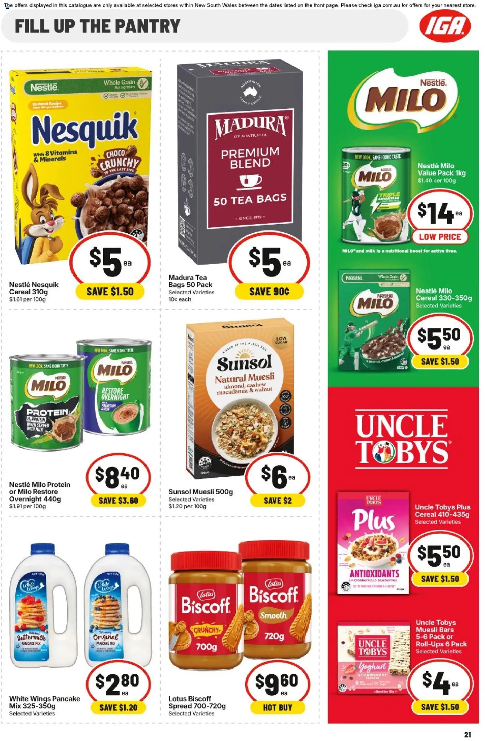 IGA catalogue from 30/09/2026 IGA catalogue Summer Hill