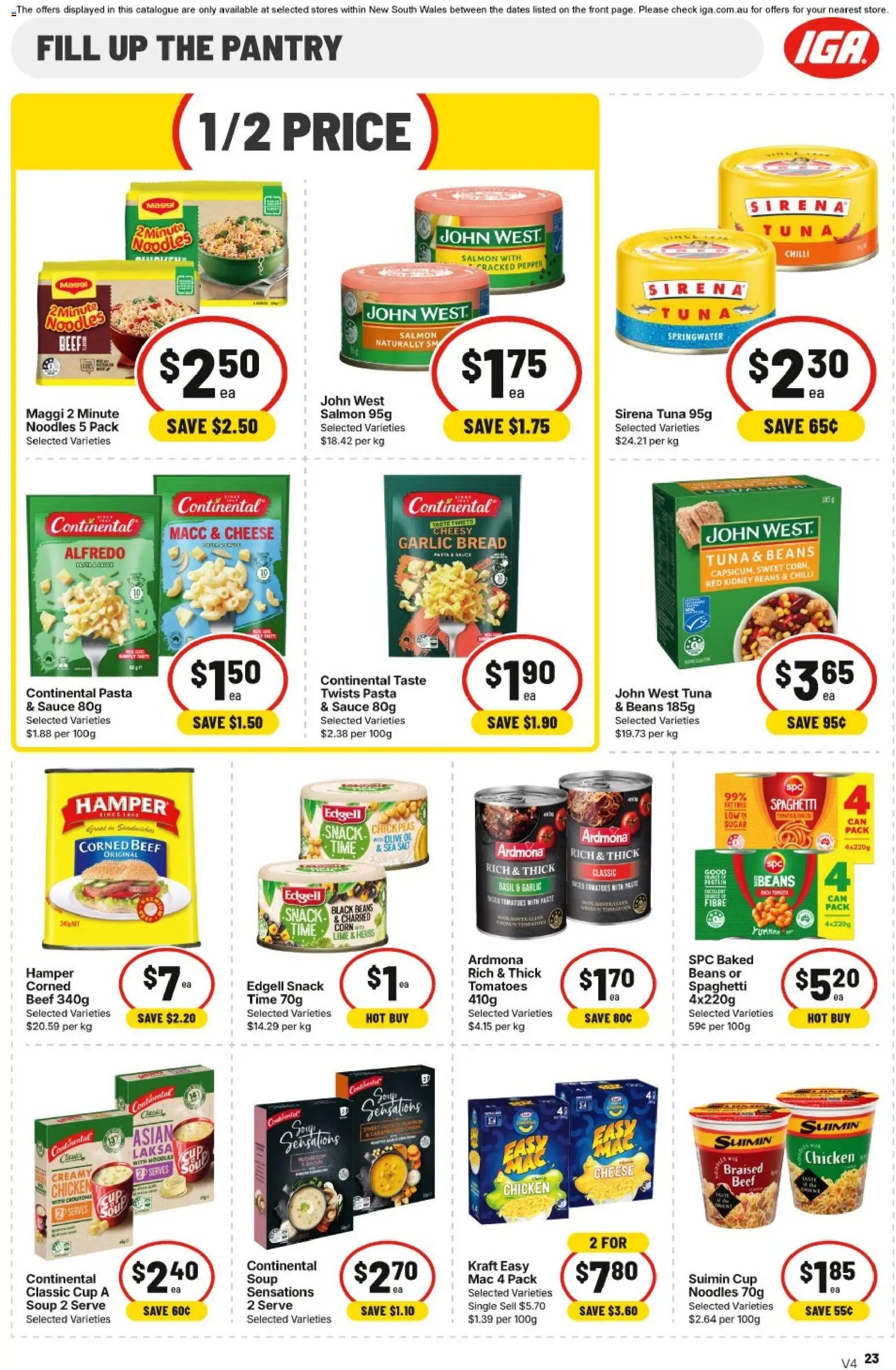 IGA catalogue from 30/09/2026 IGA catalogue Summer Hill