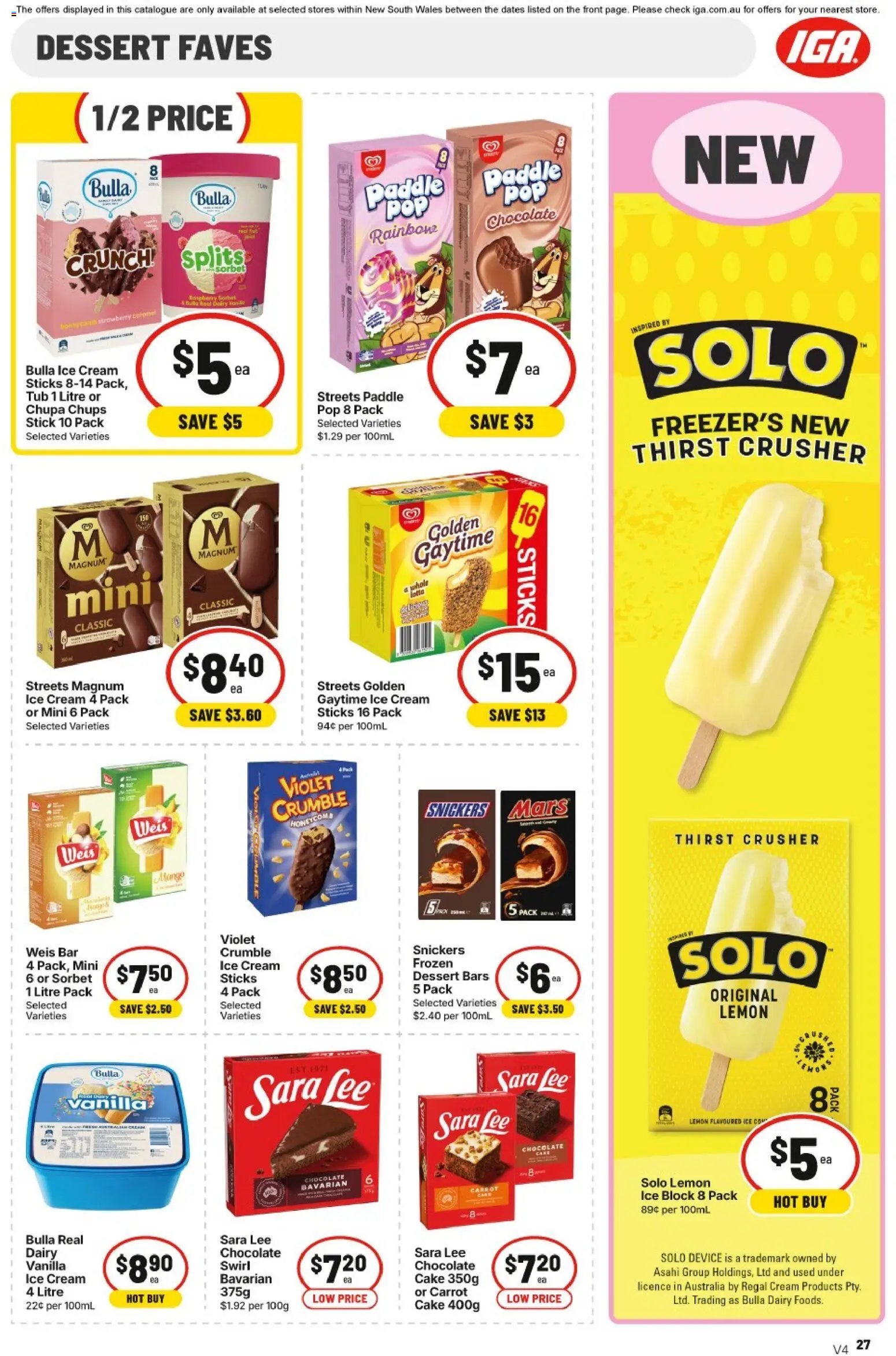 IGA catalogue from 30/09/2026 IGA catalogue Summer Hill