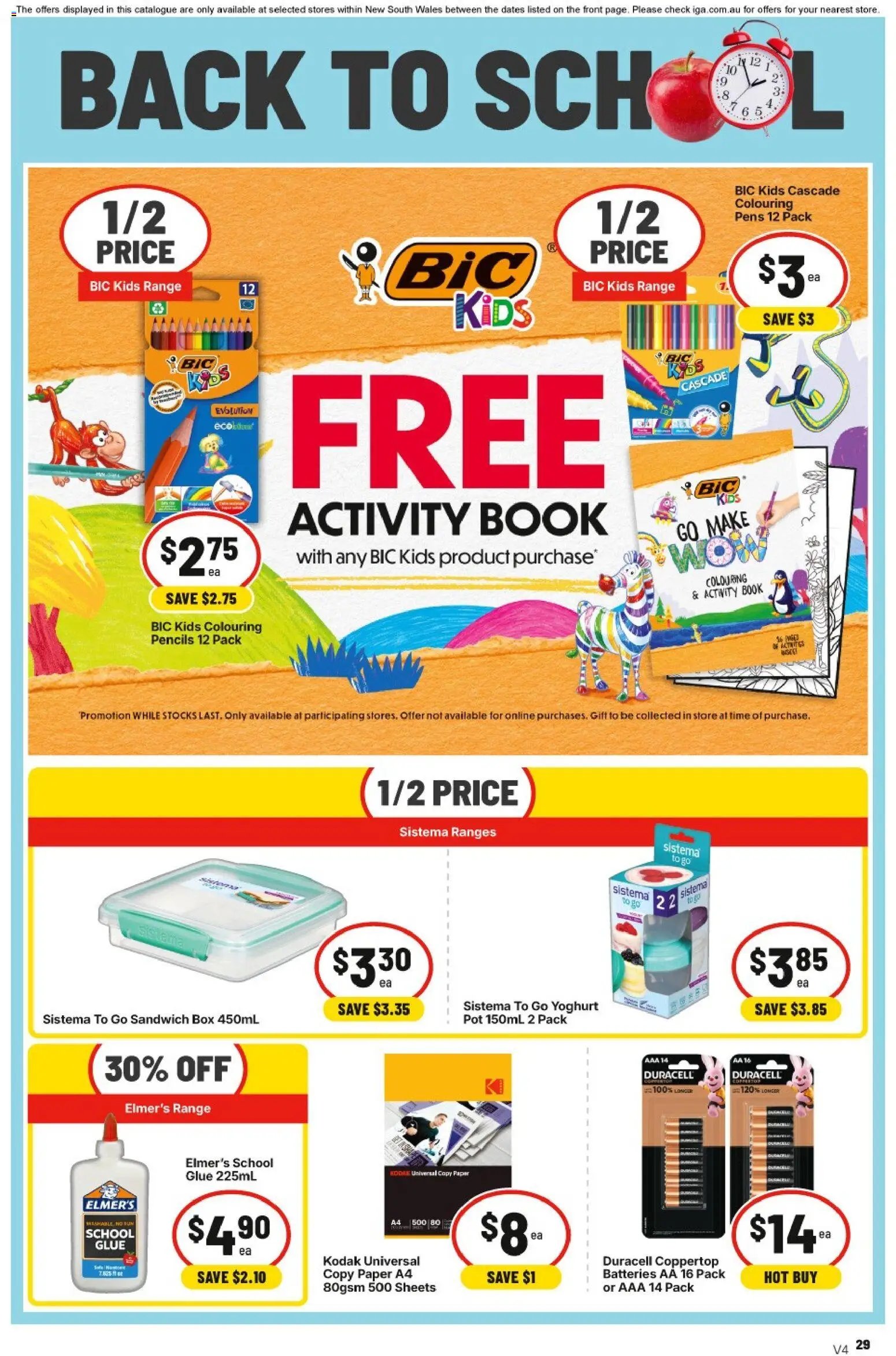 IGA catalogue from 30/09/2026 IGA catalogue Summer Hill