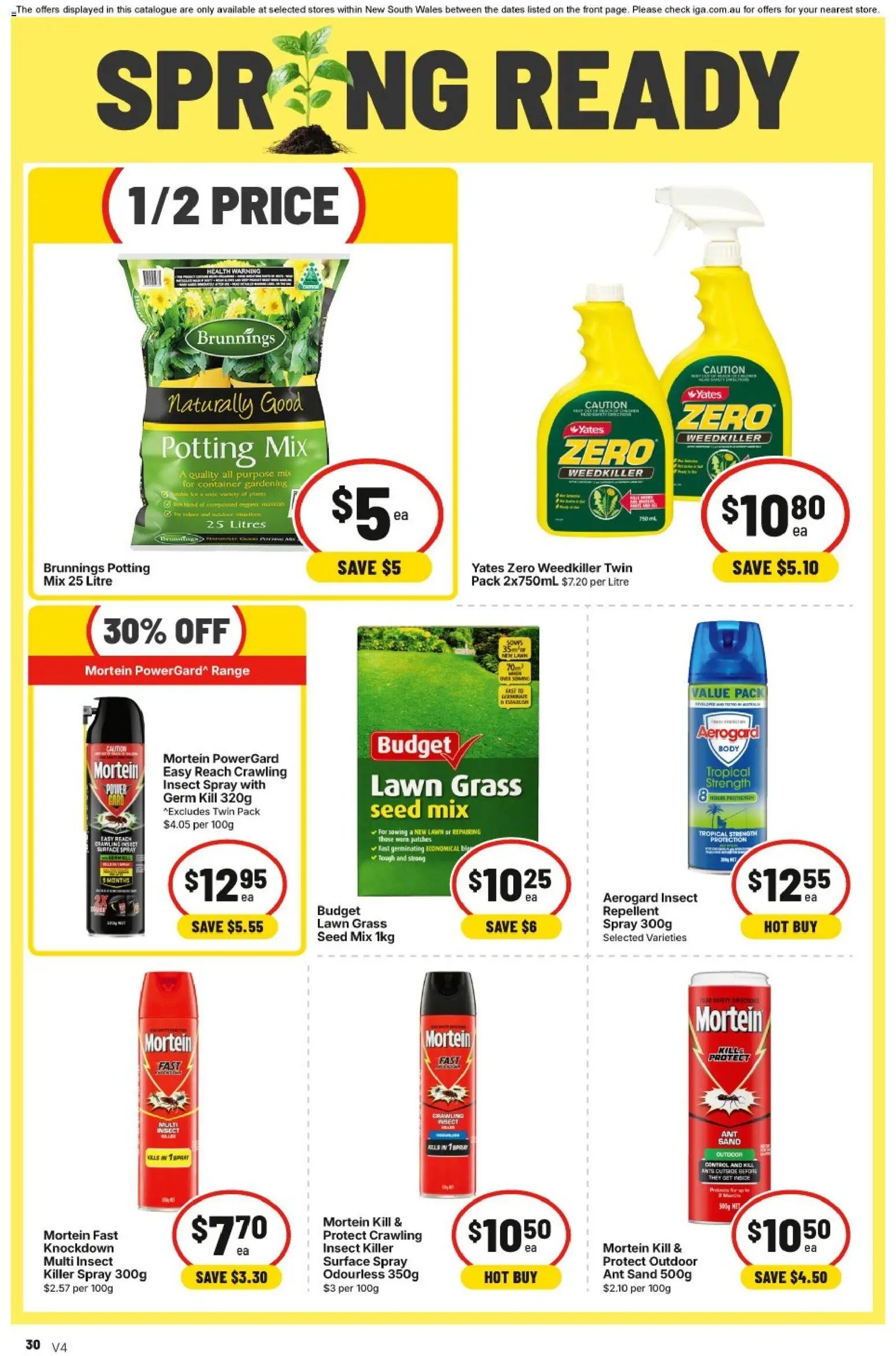 IGA catalogue from 30/09/2026 IGA catalogue Summer Hill