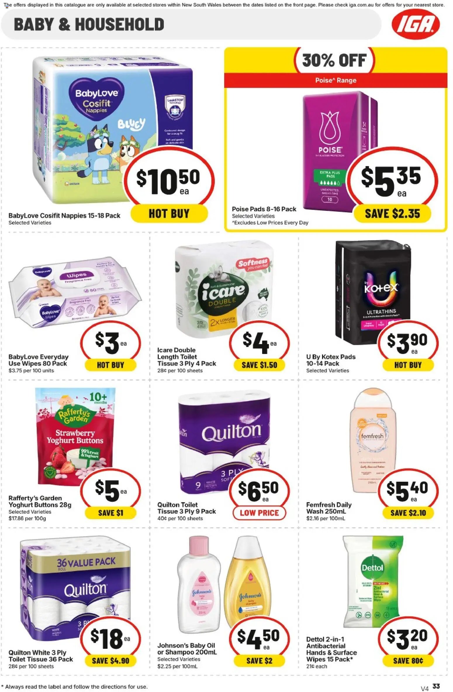 IGA catalogue from 30/09/2026 IGA catalogue Summer Hill