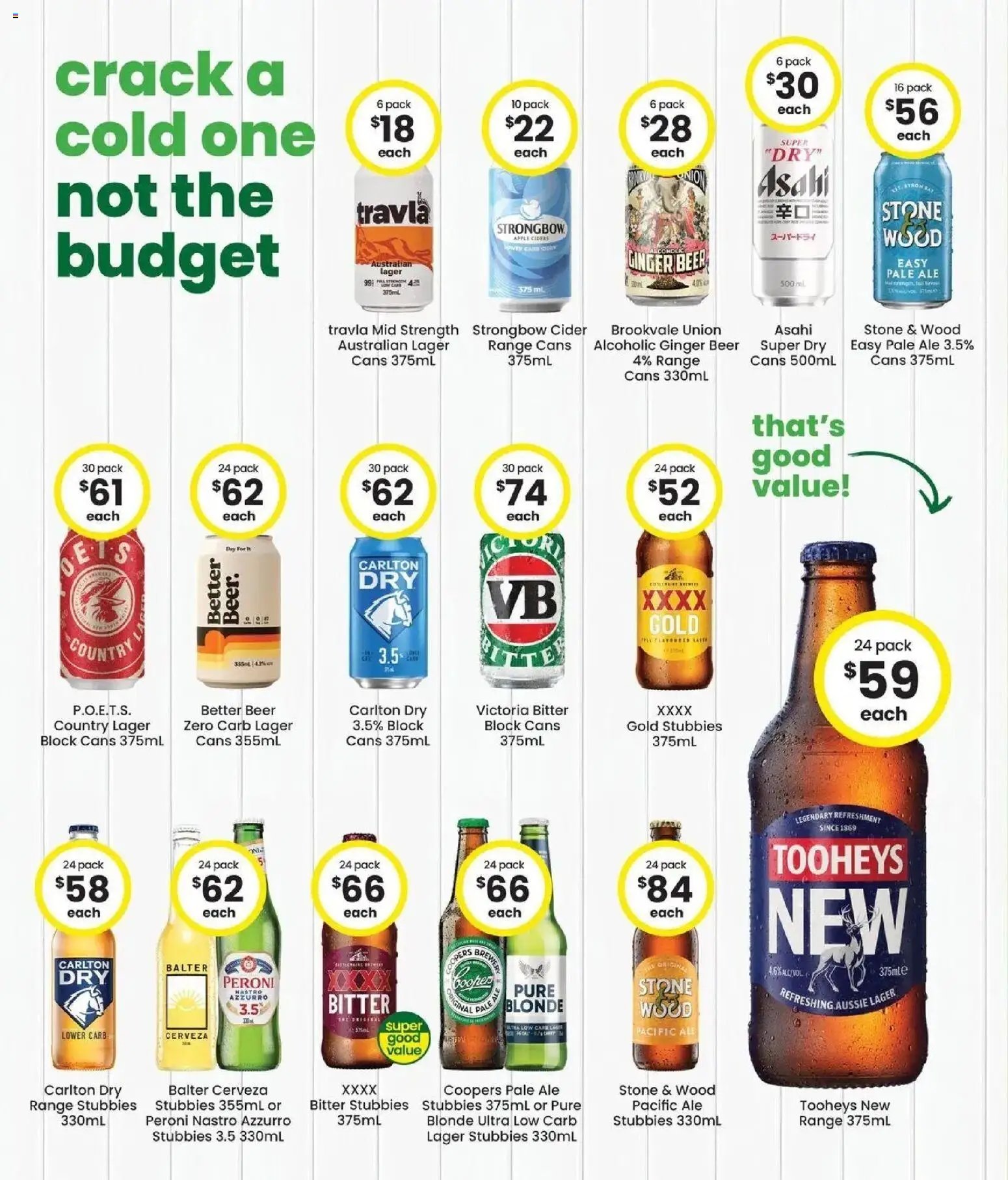 The Bottle-O catalogue from 06/07/2026 The Bottle-O catalogue Mackay
