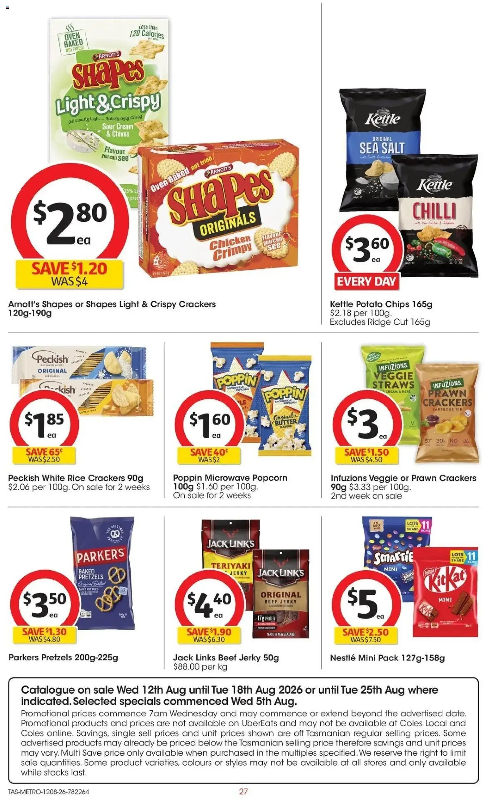 Coles catalogue from 12/08/2026 Coles catalogue TAS