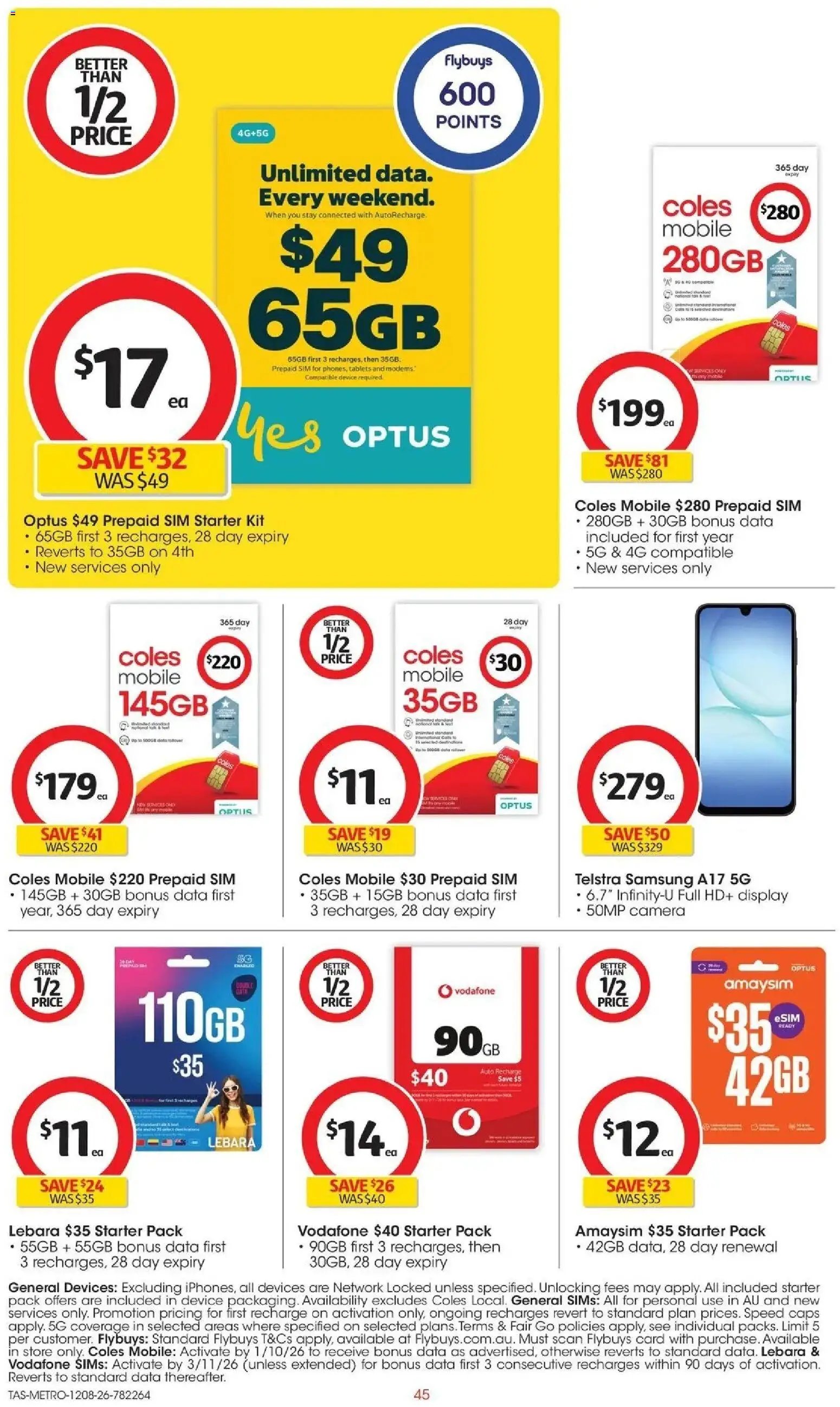 Coles catalogue from 12/08/2026 Coles catalogue TAS