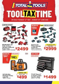 Total Tools catalogue from 12/05/2026 Total Tools catalogue