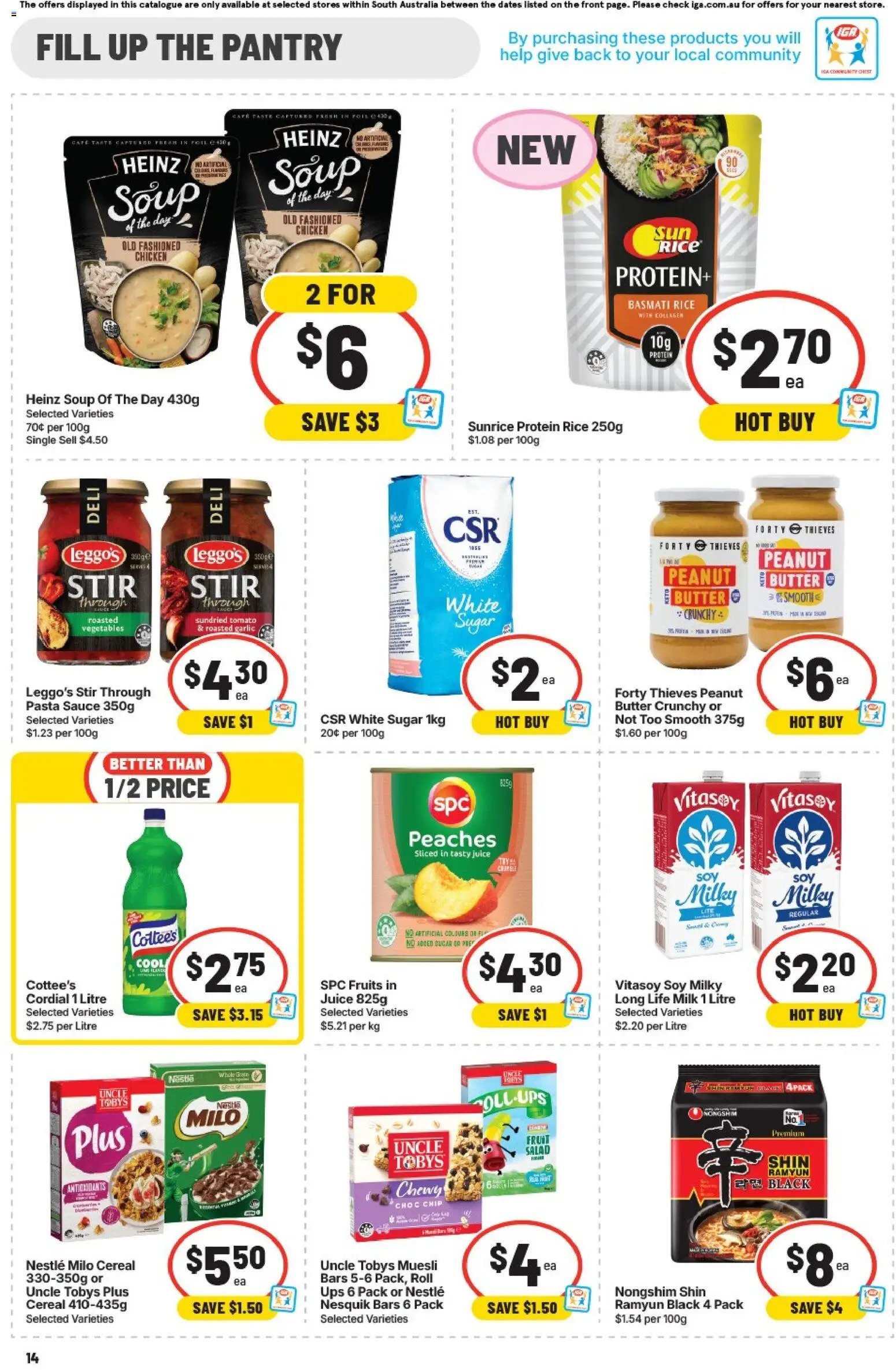 IGA catalogue from 19/08/2026 IGA catalogue SA