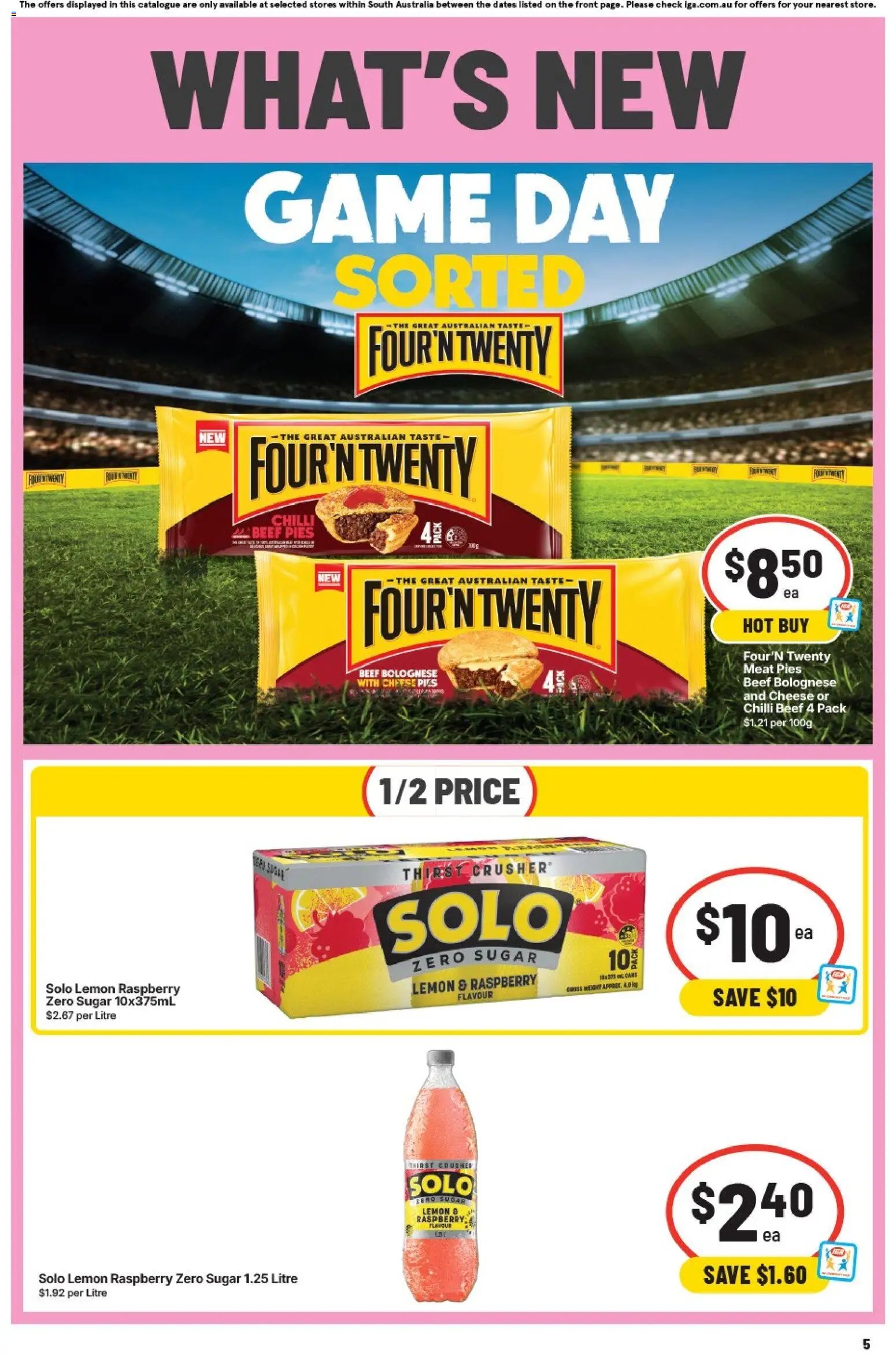 IGA catalogue from 19/08/2026 IGA catalogue SA