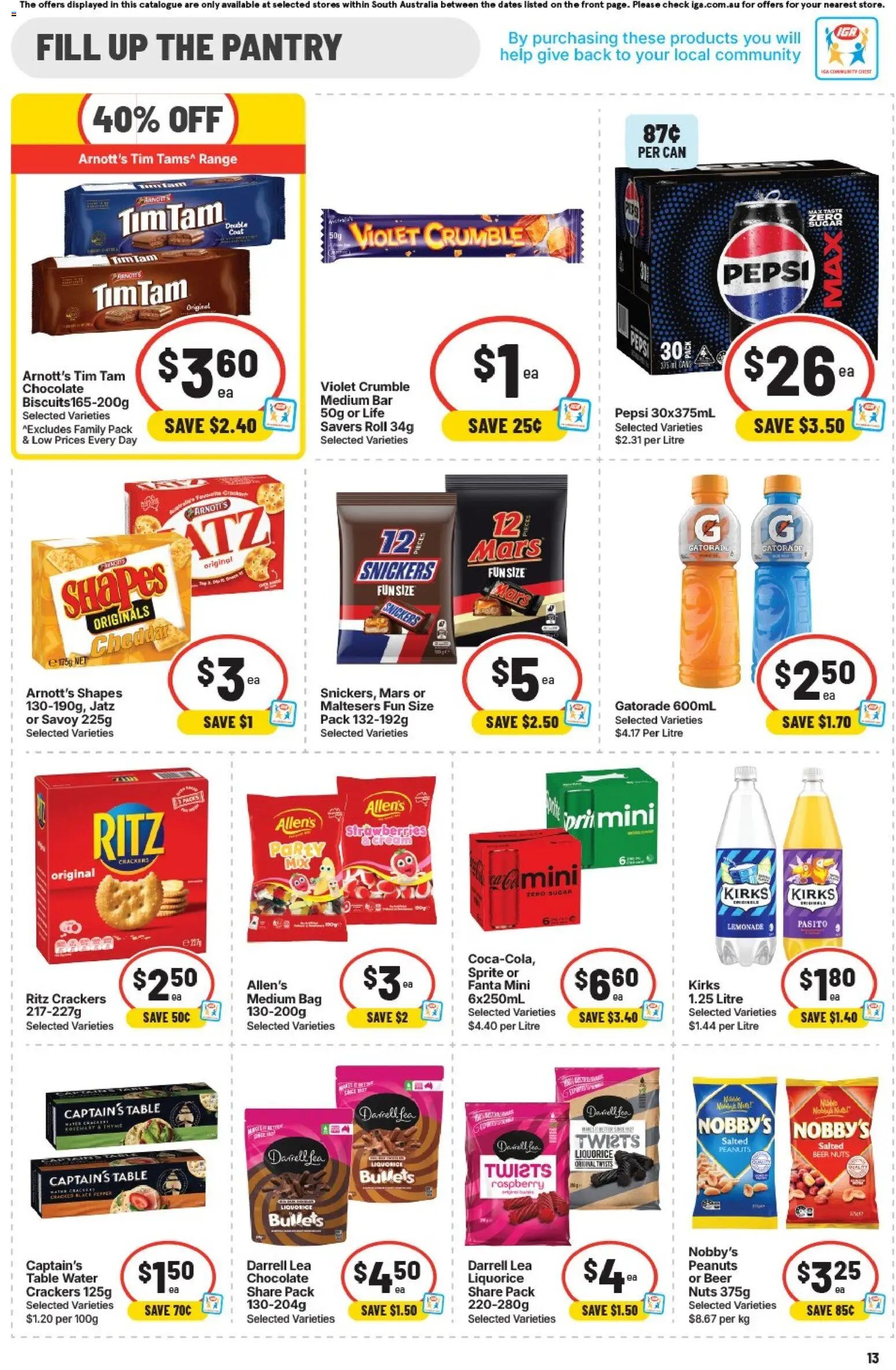 IGA catalogue from 19/08/2026 IGA catalogue SA