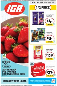 IGA catalogue from 19/08/2026 IGA catalogue SA