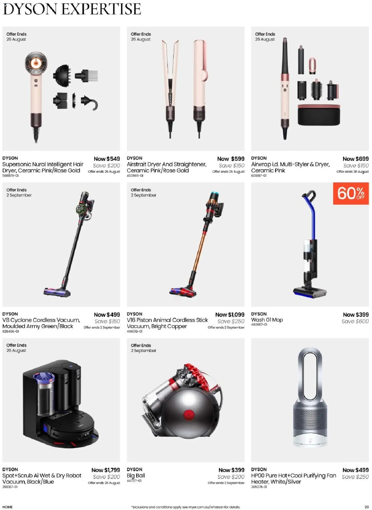 Myer catalogue from 09/08/2026 Myer Bed, Bath & Living Home Essentials