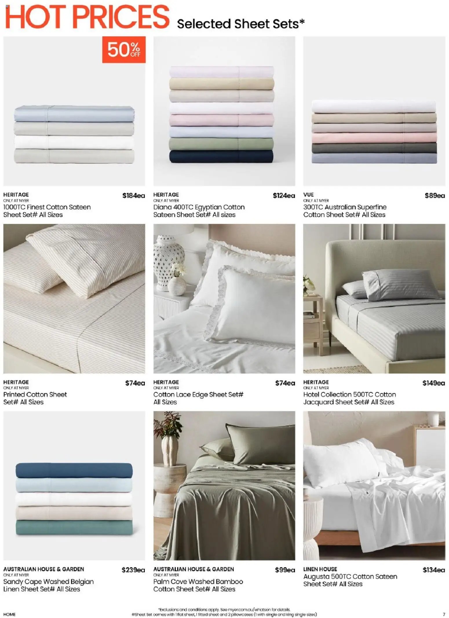 Myer catalogue from 09/08/2026 Myer Bed, Bath & Living Home Essentials