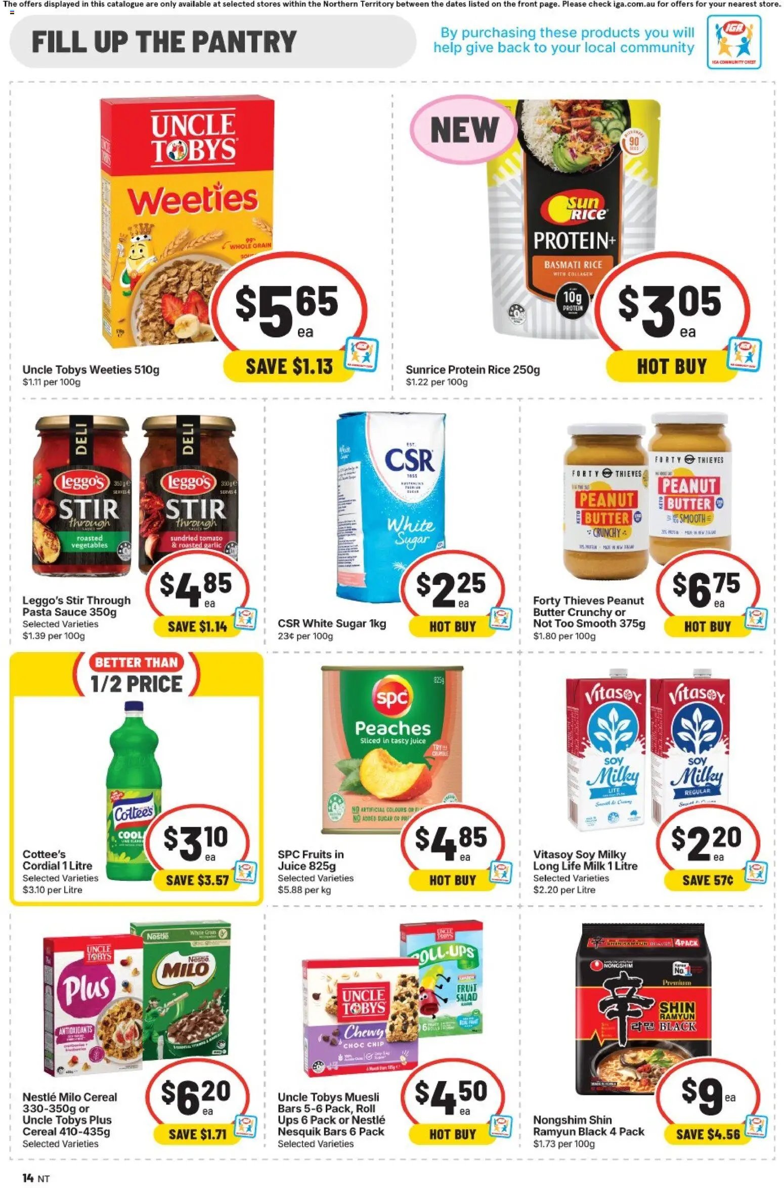 IGA catalogue from 19/08/2026 IGA catalogue NT