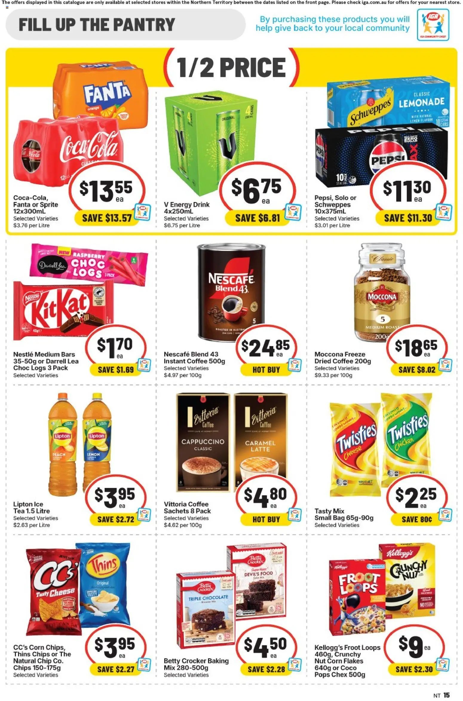 IGA catalogue from 19/08/2026 IGA catalogue NT