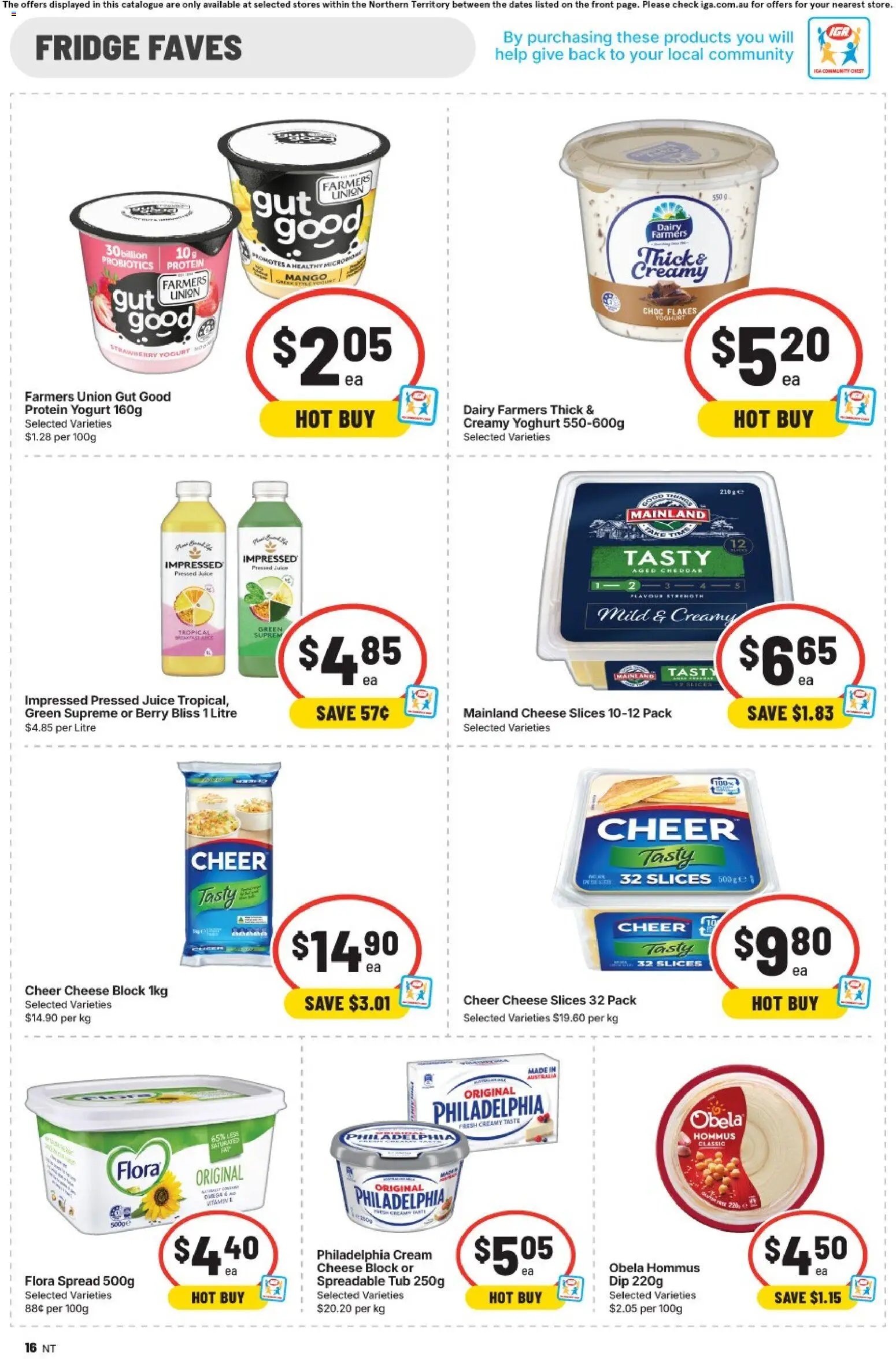 IGA catalogue from 19/08/2026 IGA catalogue NT