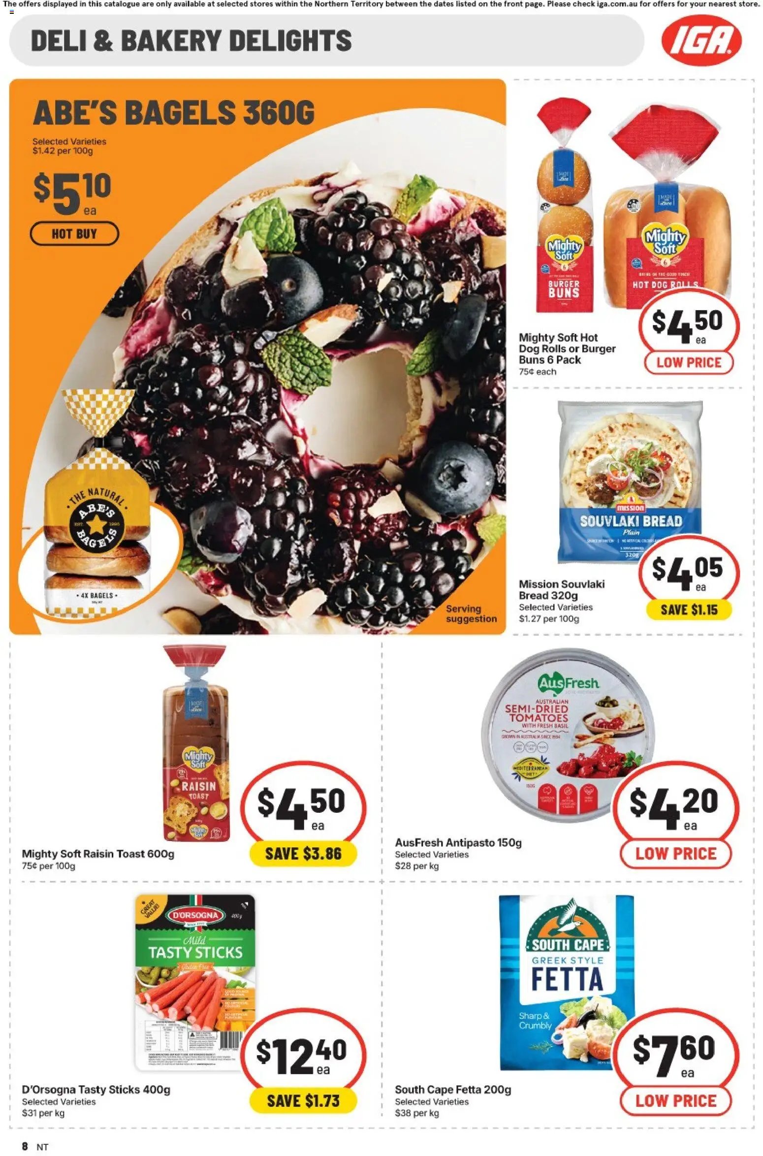 IGA catalogue from 19/08/2026 IGA catalogue NT