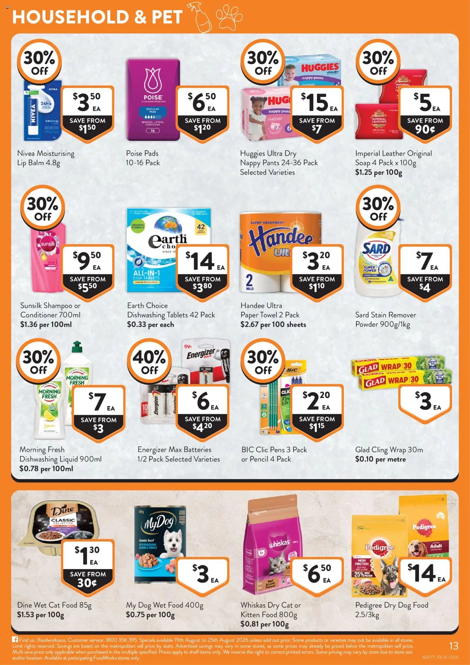 Foodworks catalogue from 19/08/2026 Foodworks catalogue VIC