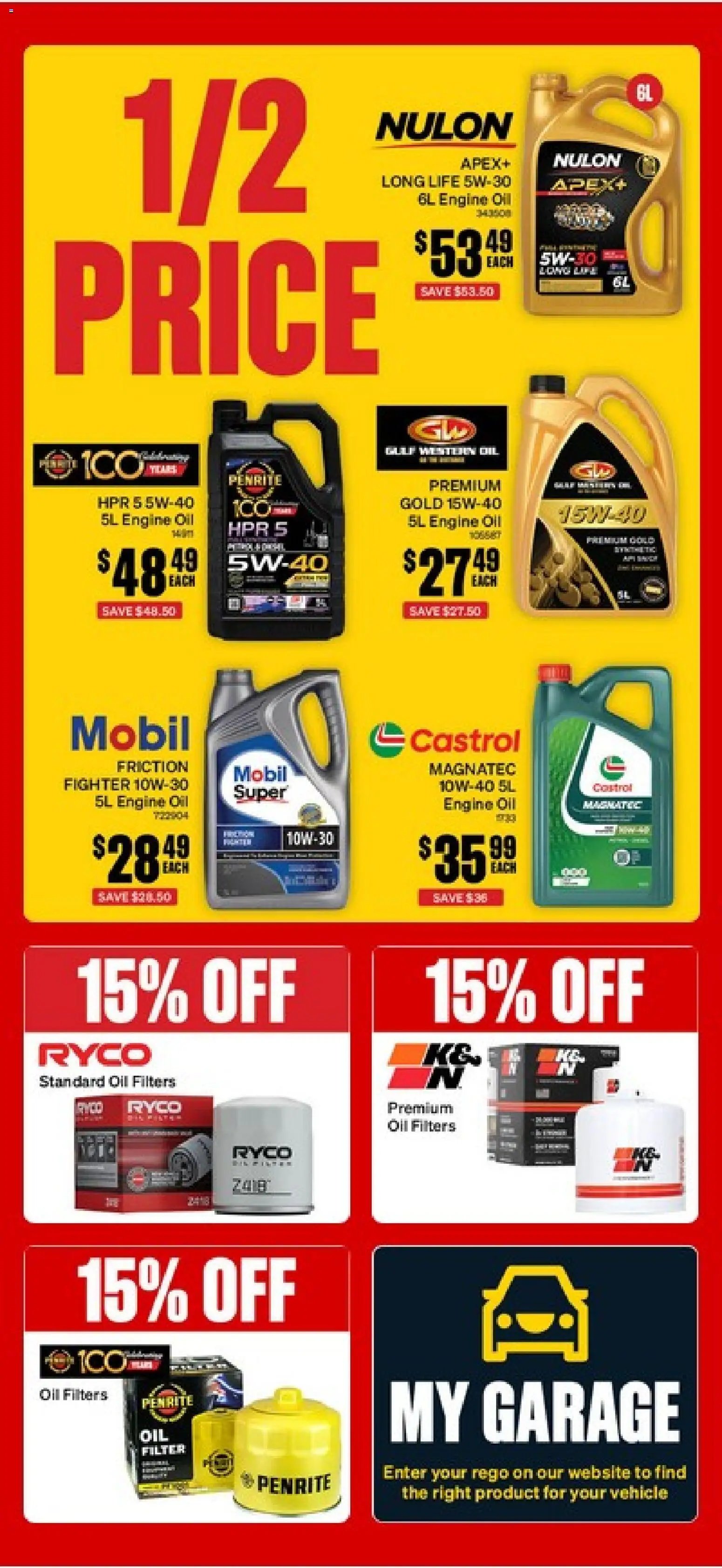Supercheap Auto catalogue from 01/07/2026 Supercheap Auto catalogue