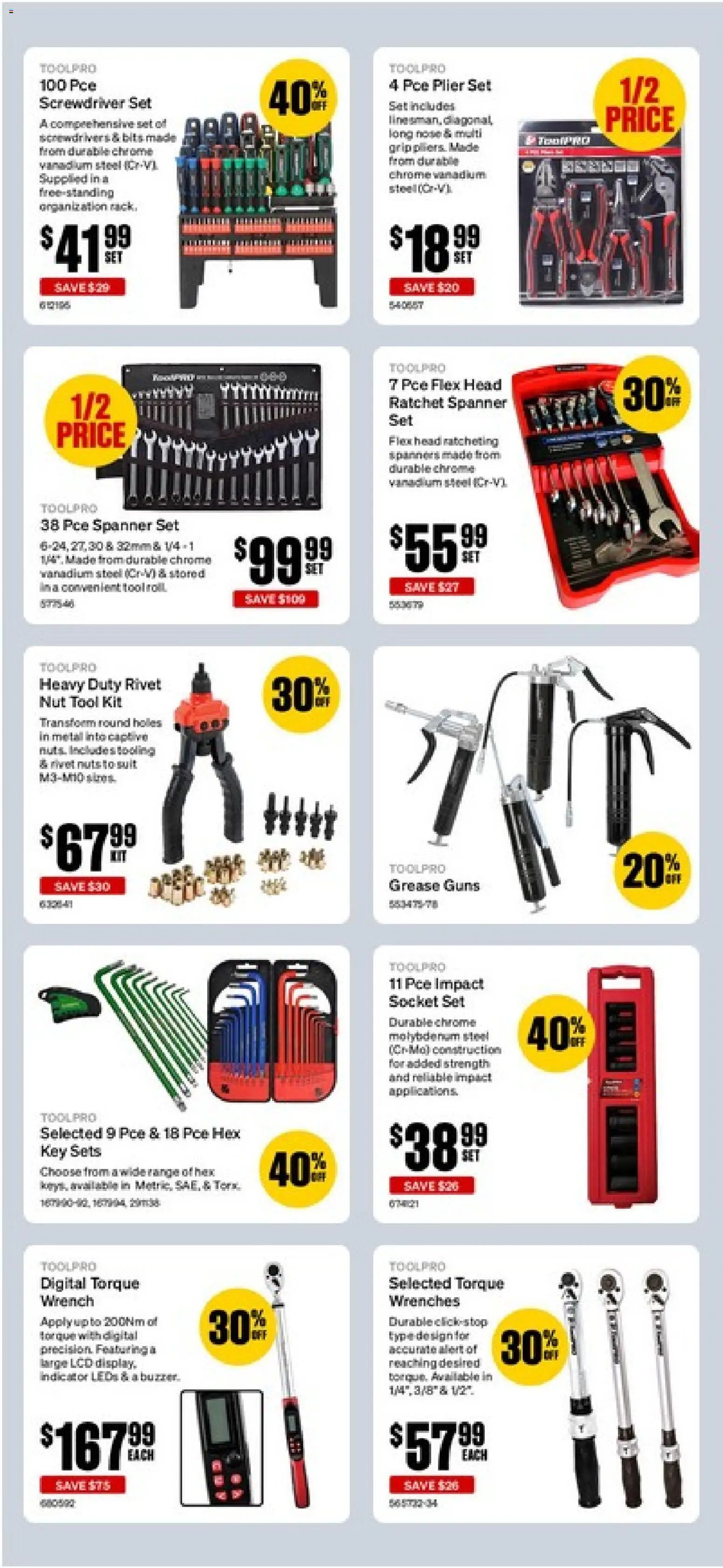 Supercheap Auto catalogue from 01/07/2026 Supercheap Auto catalogue