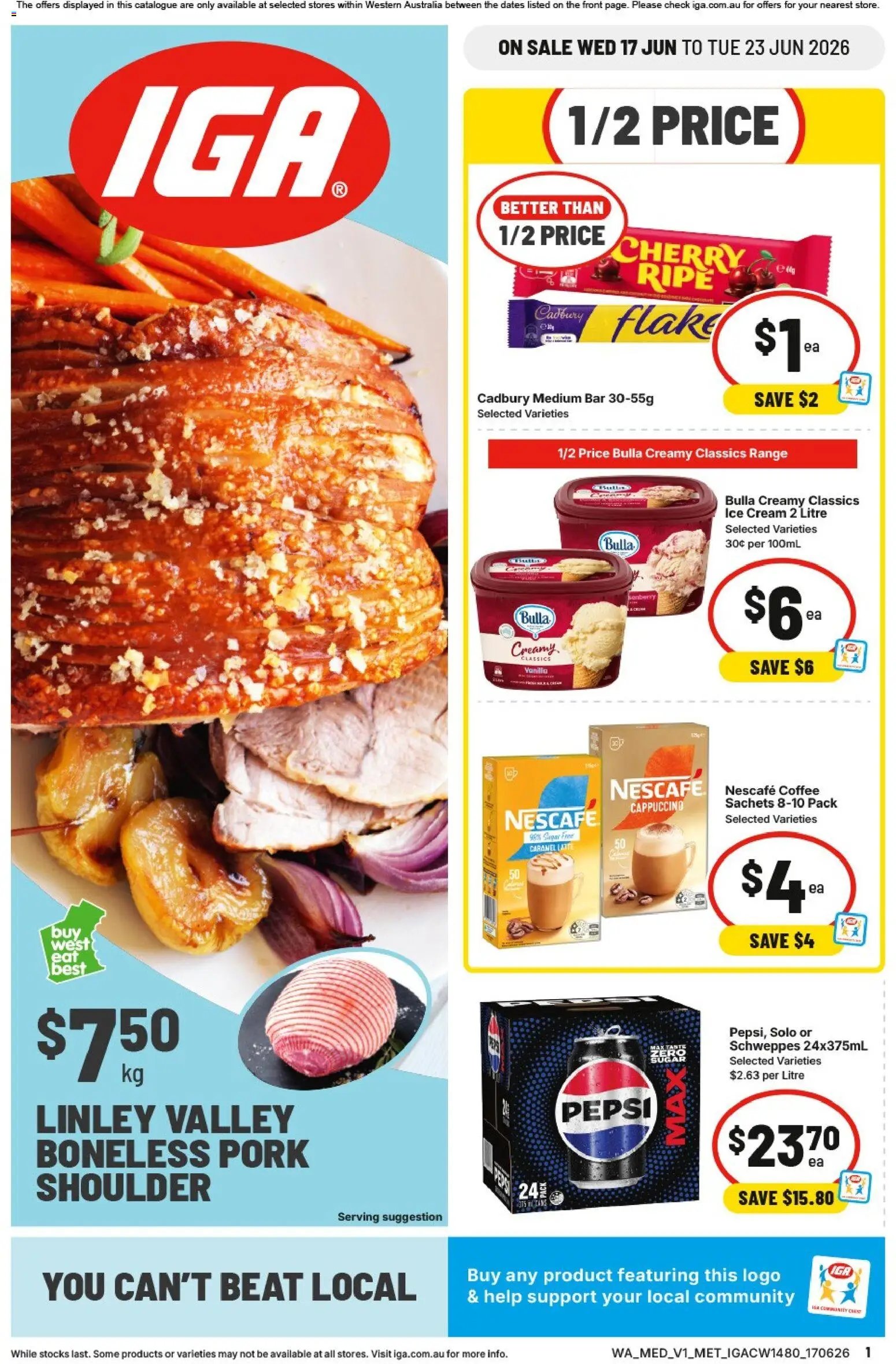 IGA catalogue from 17/06/2026 IGA catalogue WA Medium Metro