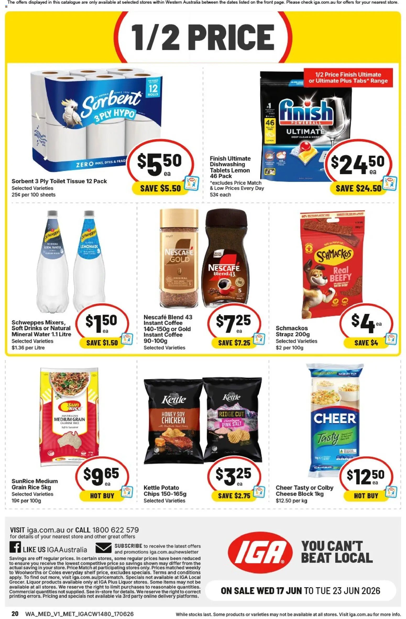 IGA catalogue from 17/06/2026 IGA catalogue WA Medium Metro